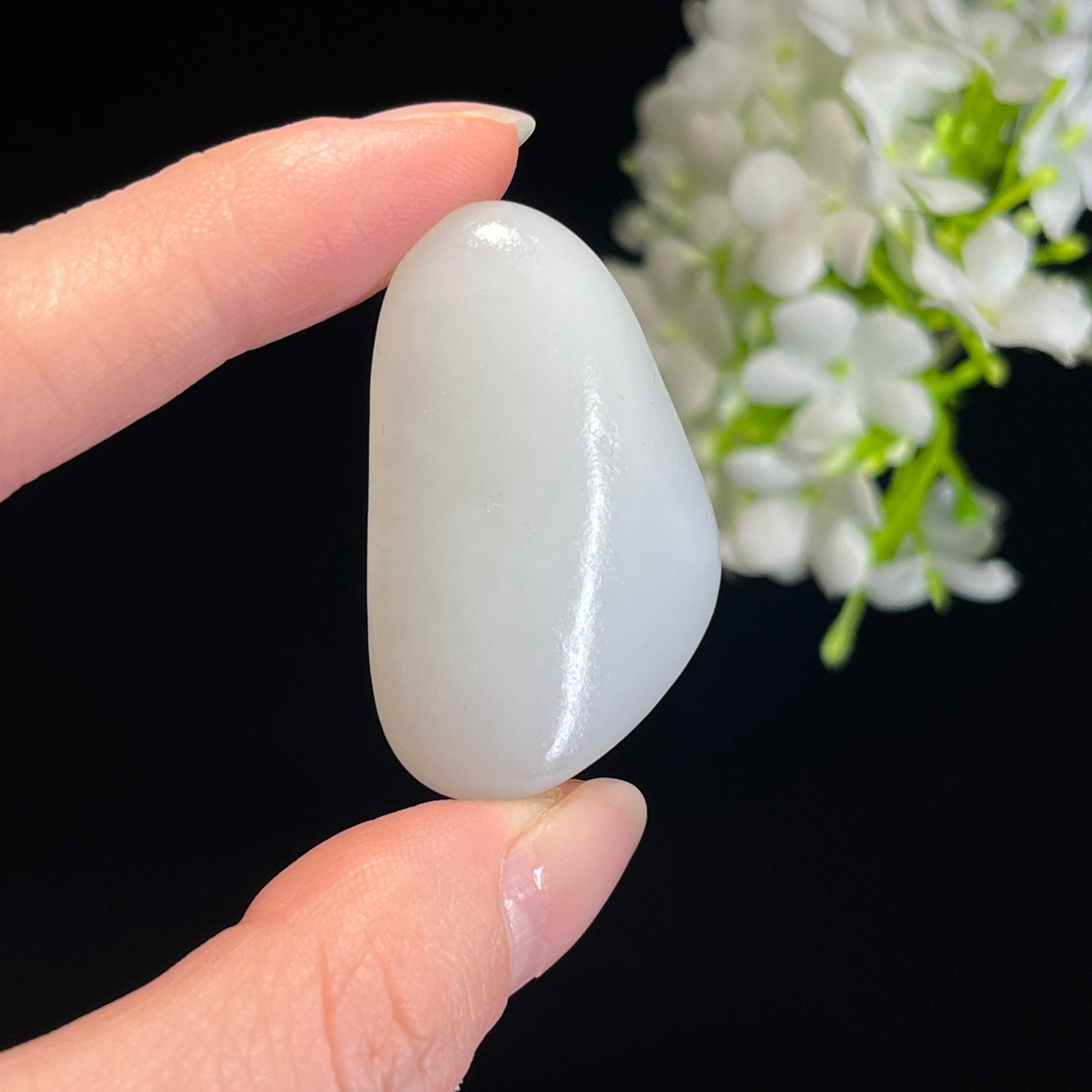 和田玉白玉“素心凝雪”籽料（yc338827）