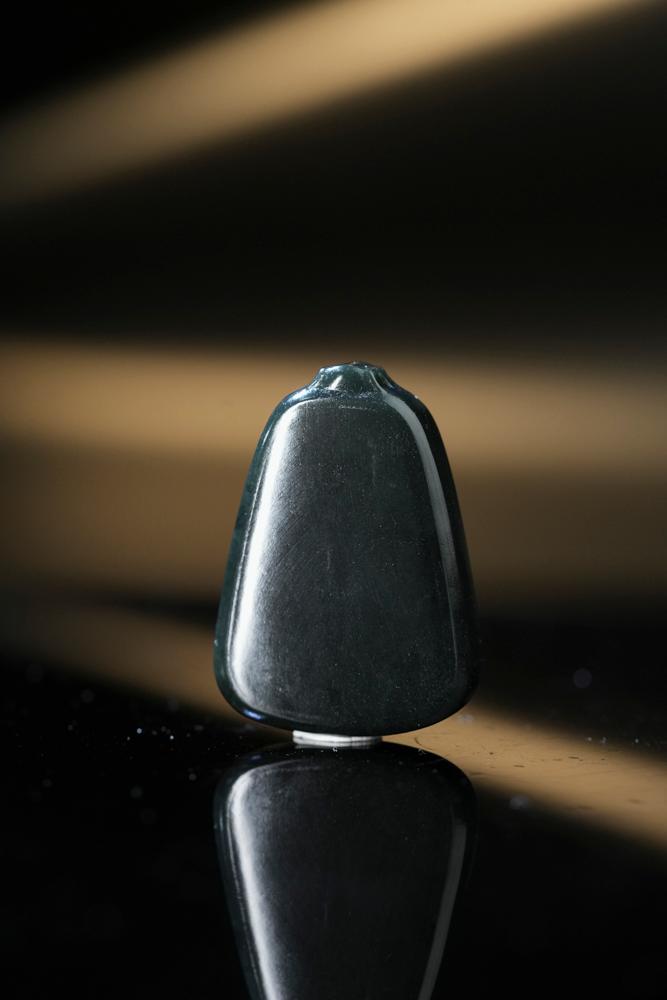 和田玉塔青平安无事牌（大）（yc248274）