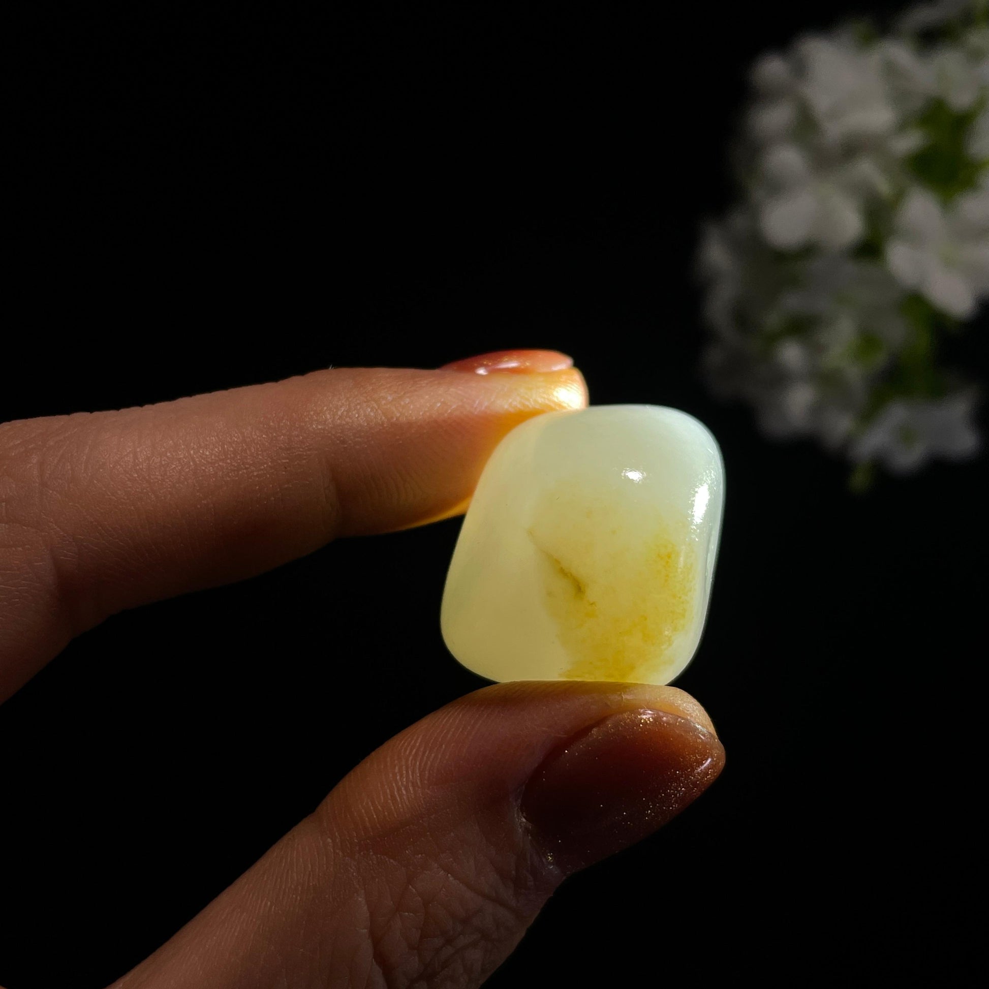 和田玉白玉“晓露凝香”聚黄皮籽料（yc375781）