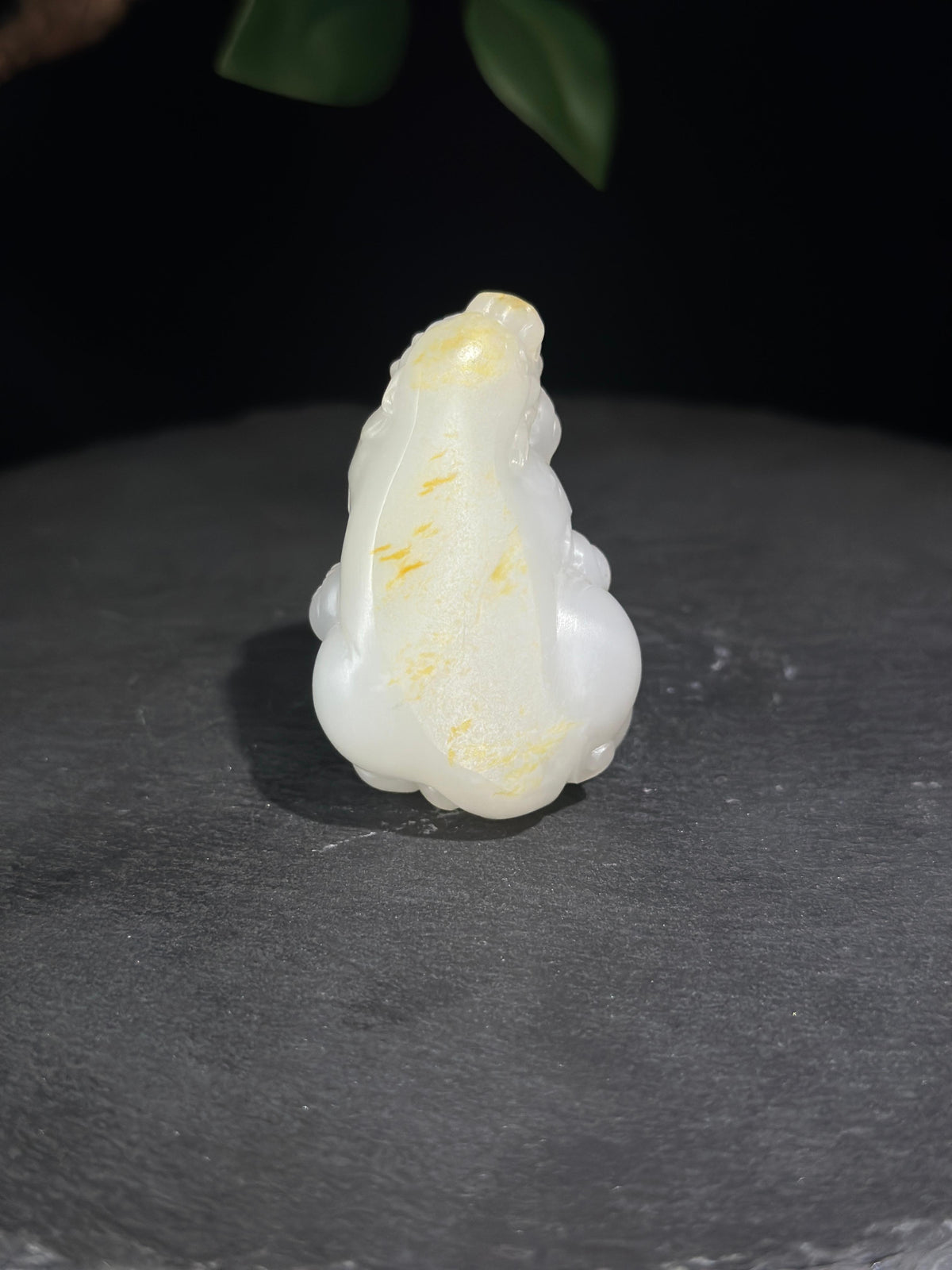 和田玉.籽料洒金皮貔貅挂件（yc786071）