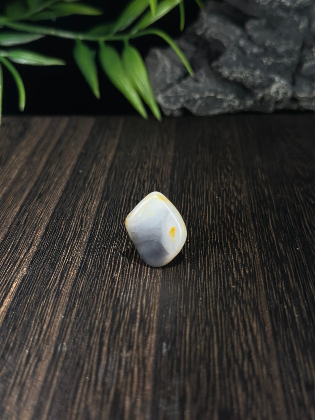 新疆和田玉青花洒金皮戒面籽（yc714480）