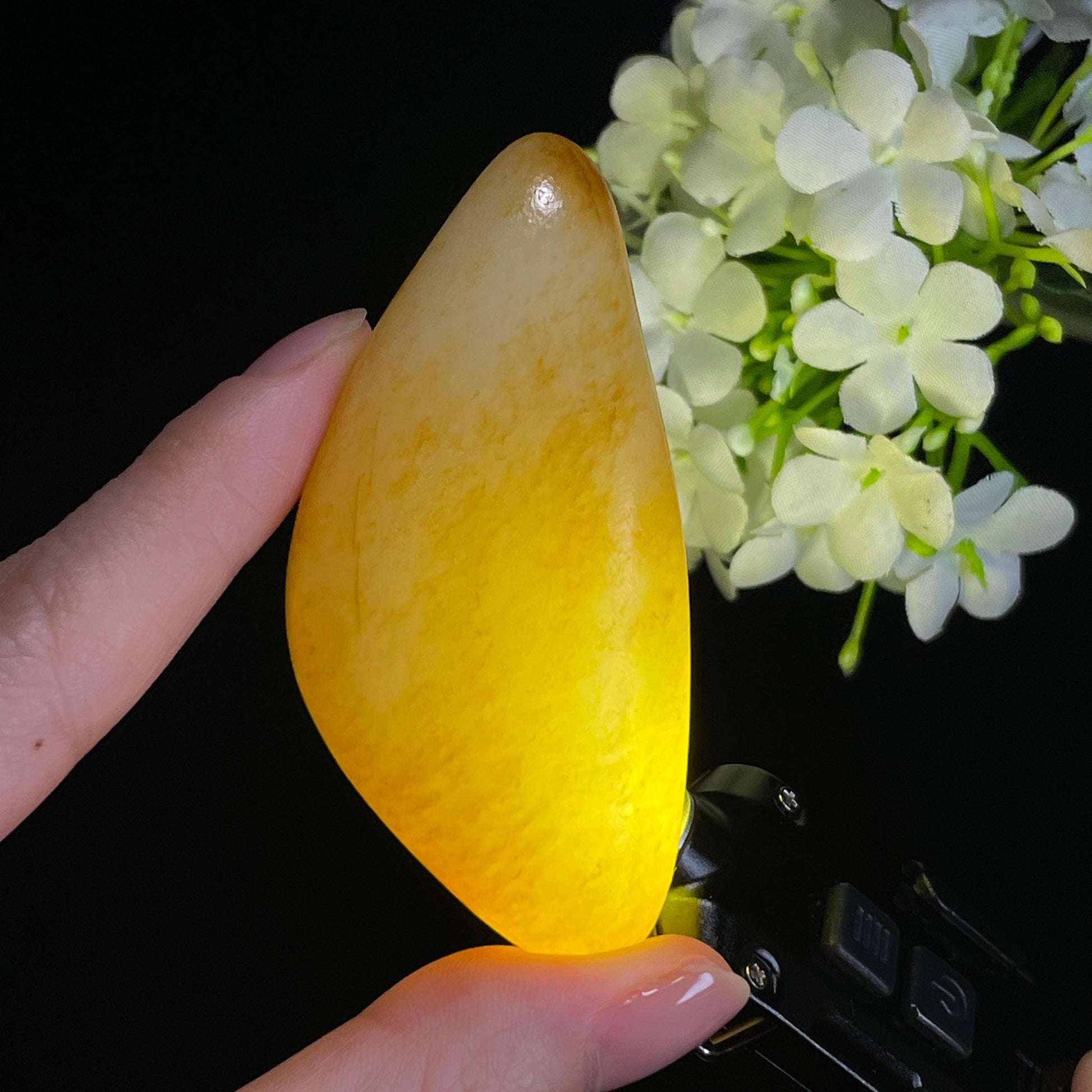 和田玉白玉洒金皮“洒金呈祥”籽料（yc328305）