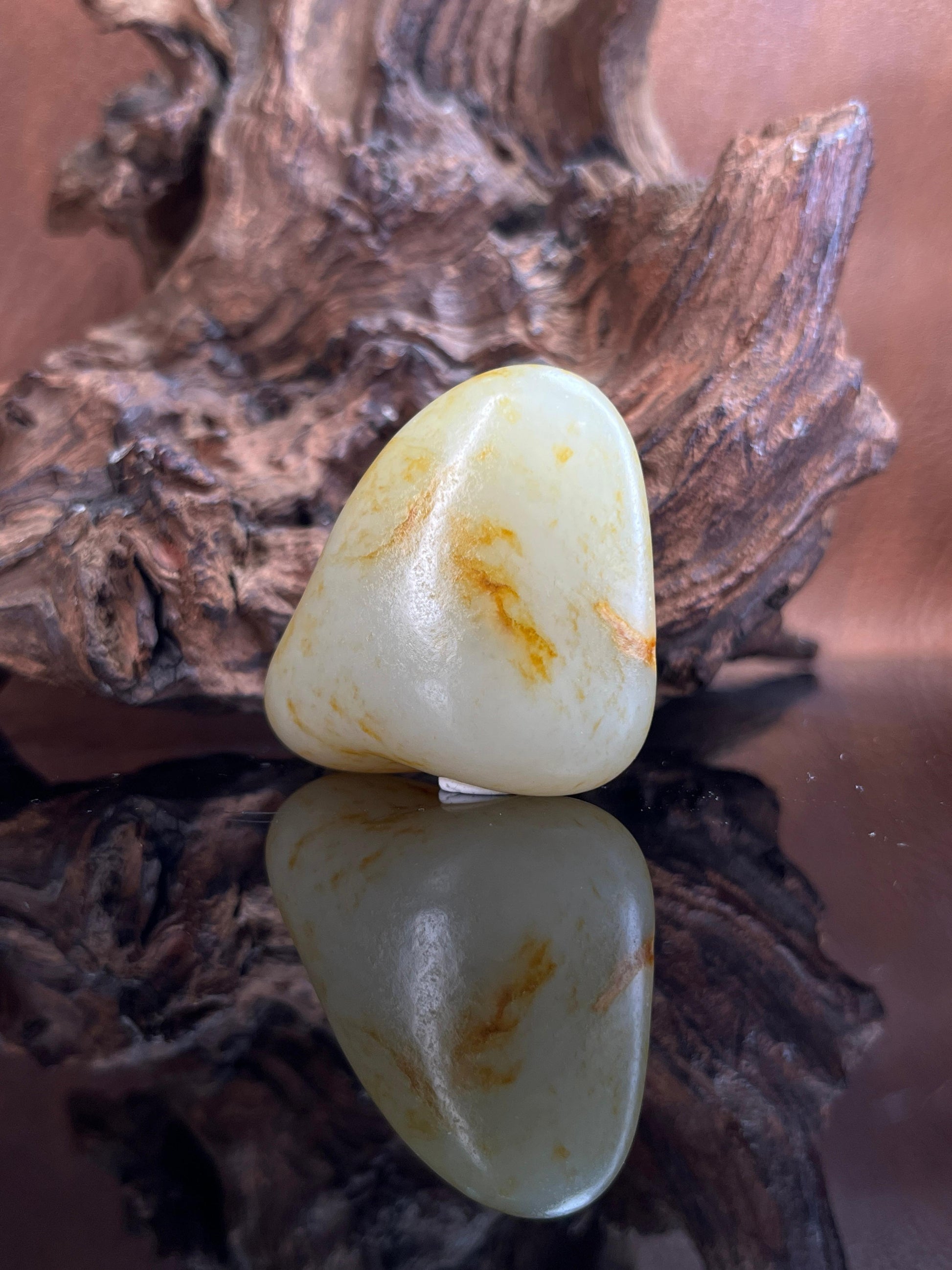 和田玉洒金皮籽料原石（yc222851）