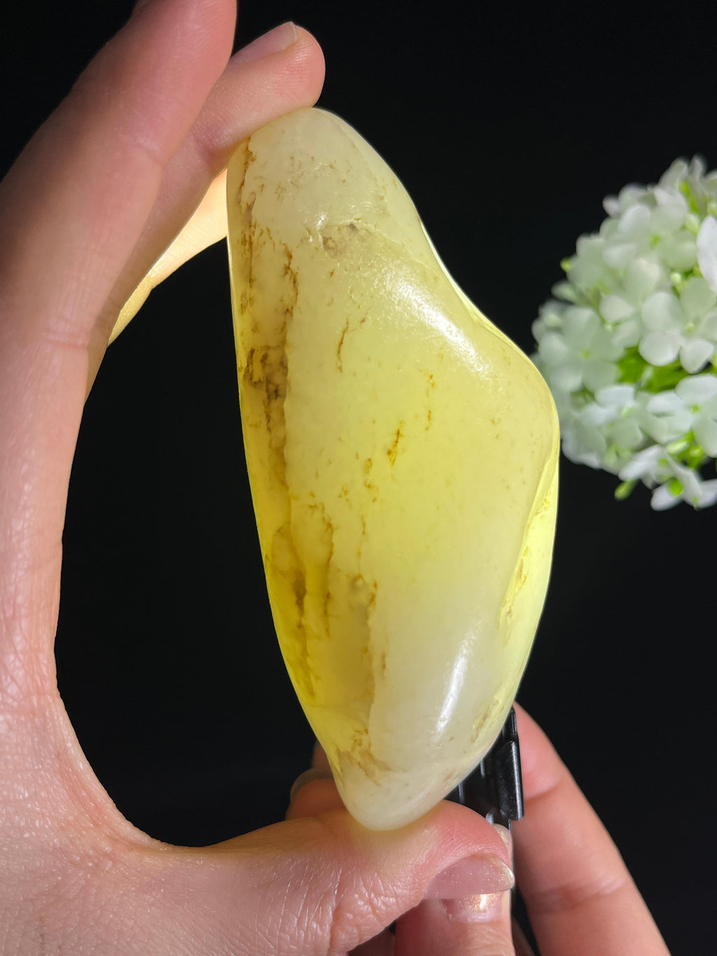和田玉白玉秋梨皮籽料原石（yc275343）