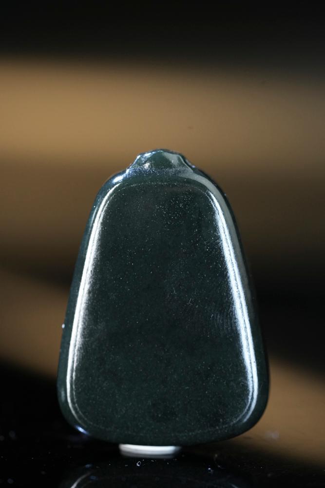 和田玉塔青平安无事牌（大）（yc248274）