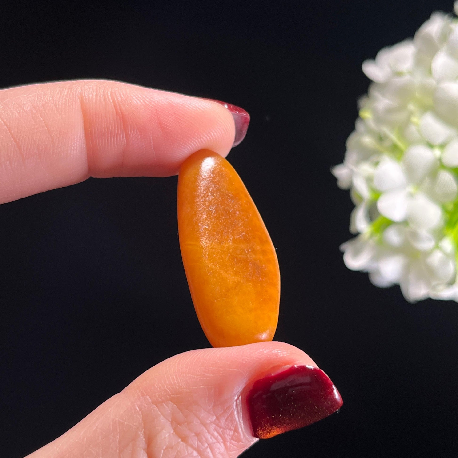 和田玉“流光金粟”黄沁籽料挂件（yc336339）