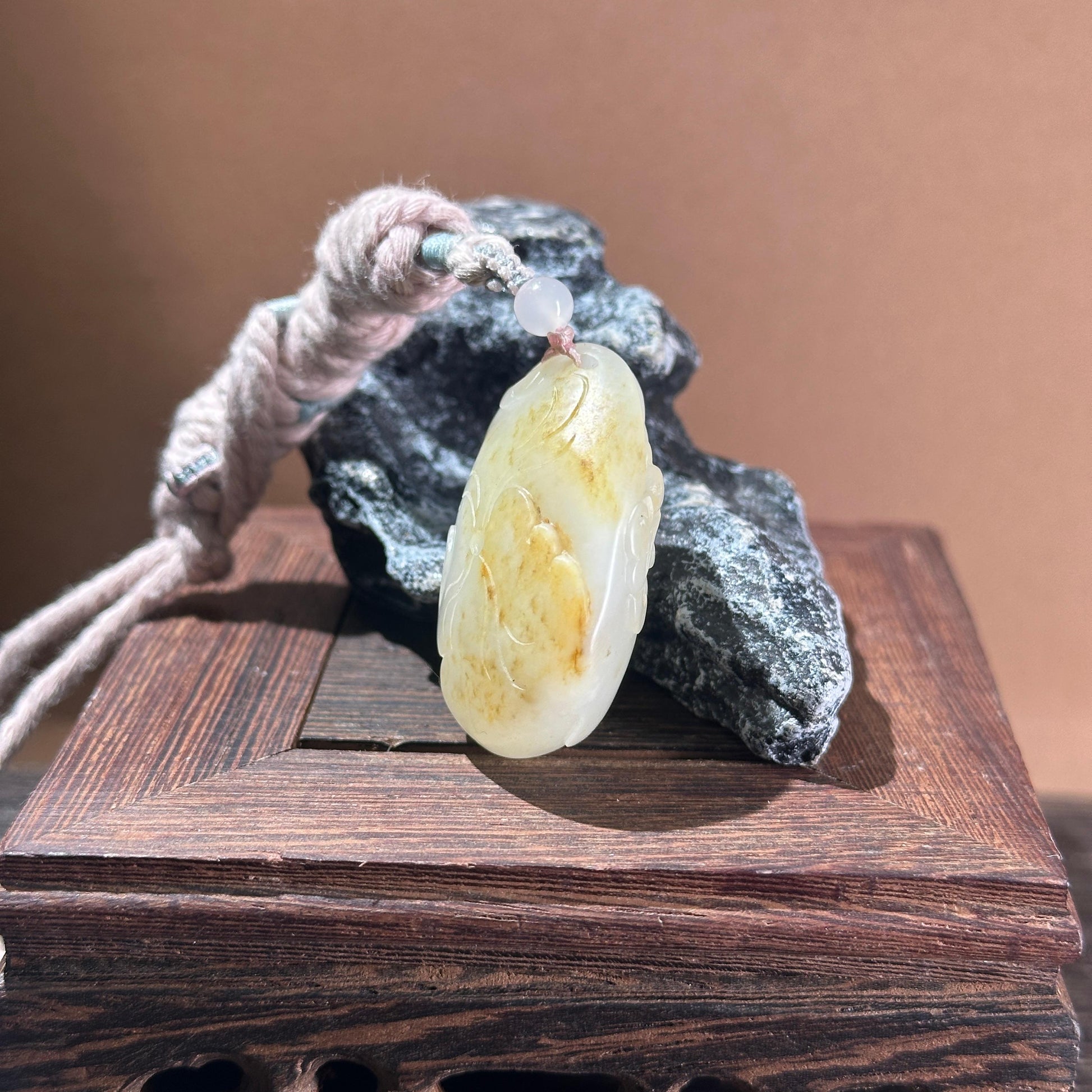 籽料白玉弥勒吊坠yc192749