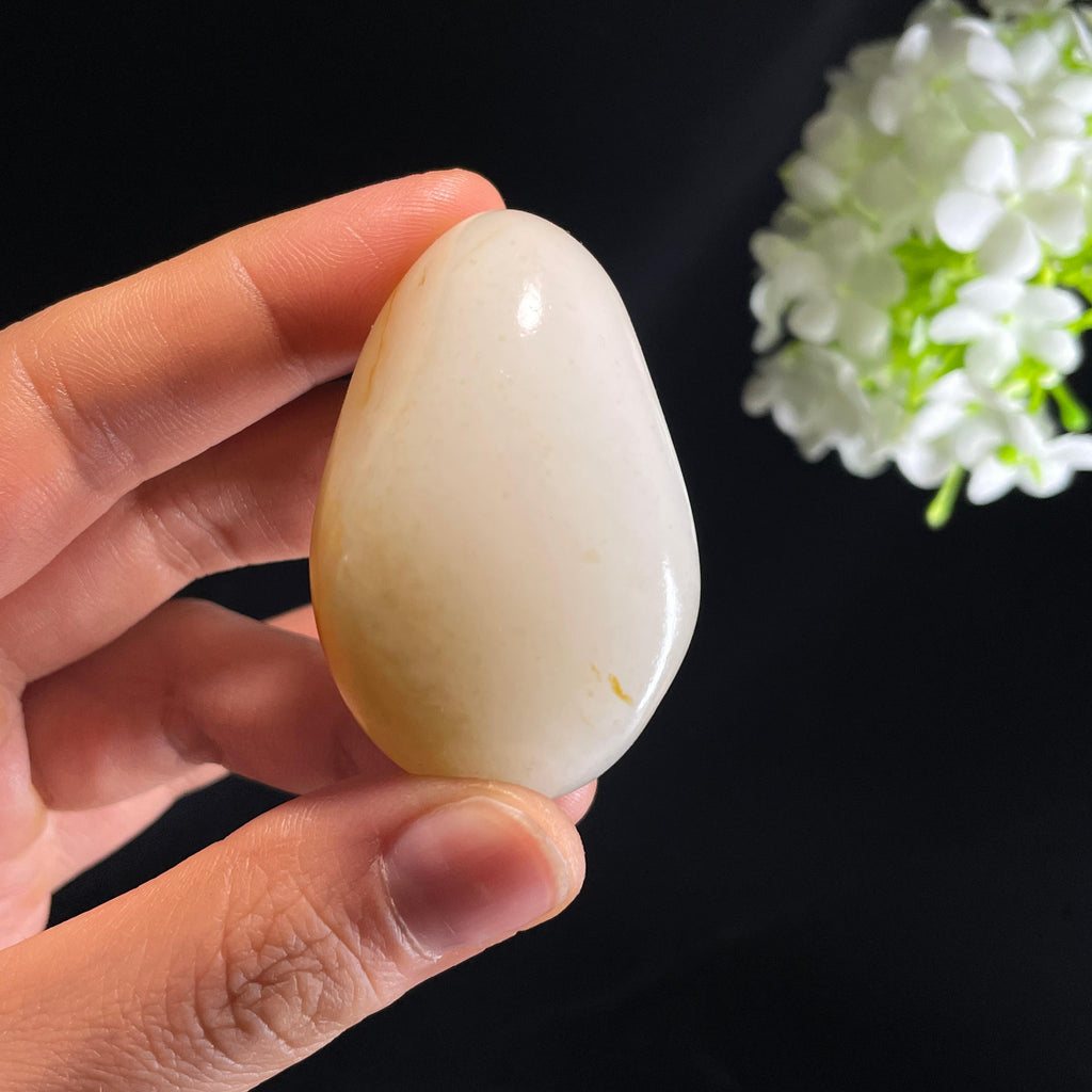 和田玉白玉“金泉漱石”洒金皮籽料（yc356016）