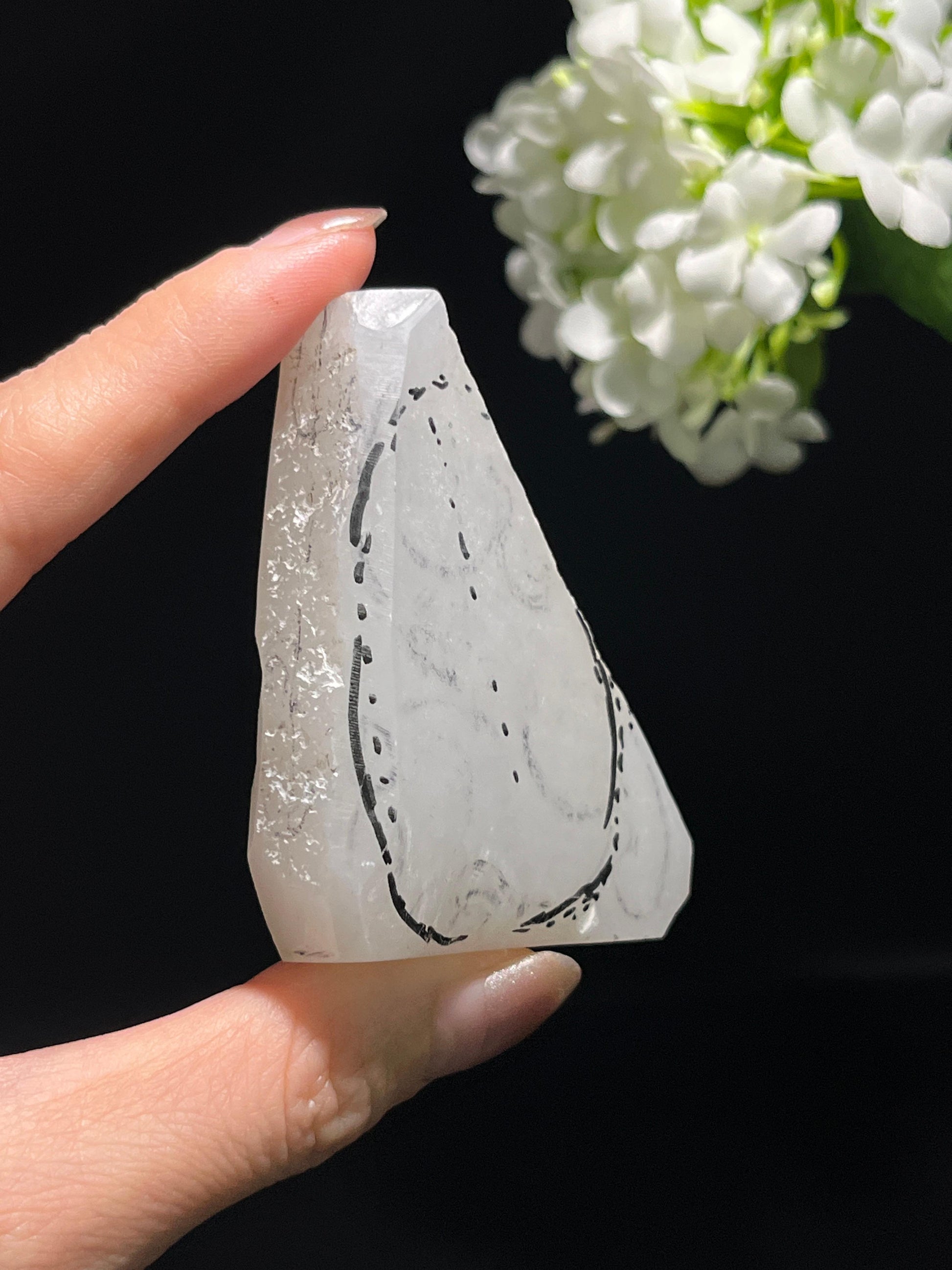 和田玉白玉籽料原石原料（yc258570）