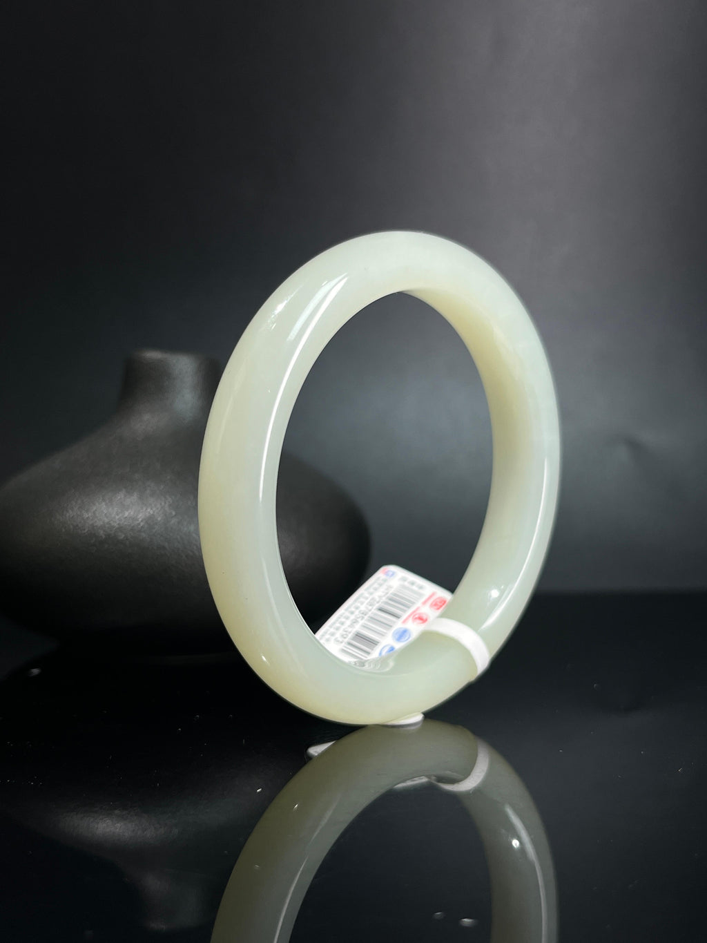 和田玉高青白手串（卡56）（yc242067）