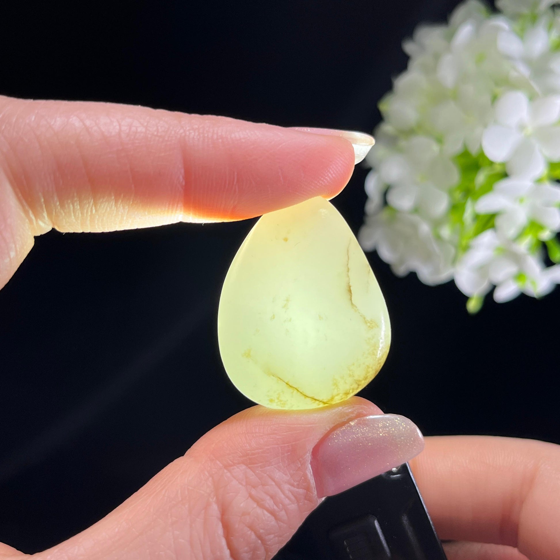 和田玉白玉“晚来天雪”秋梨皮籽料（yc356731）