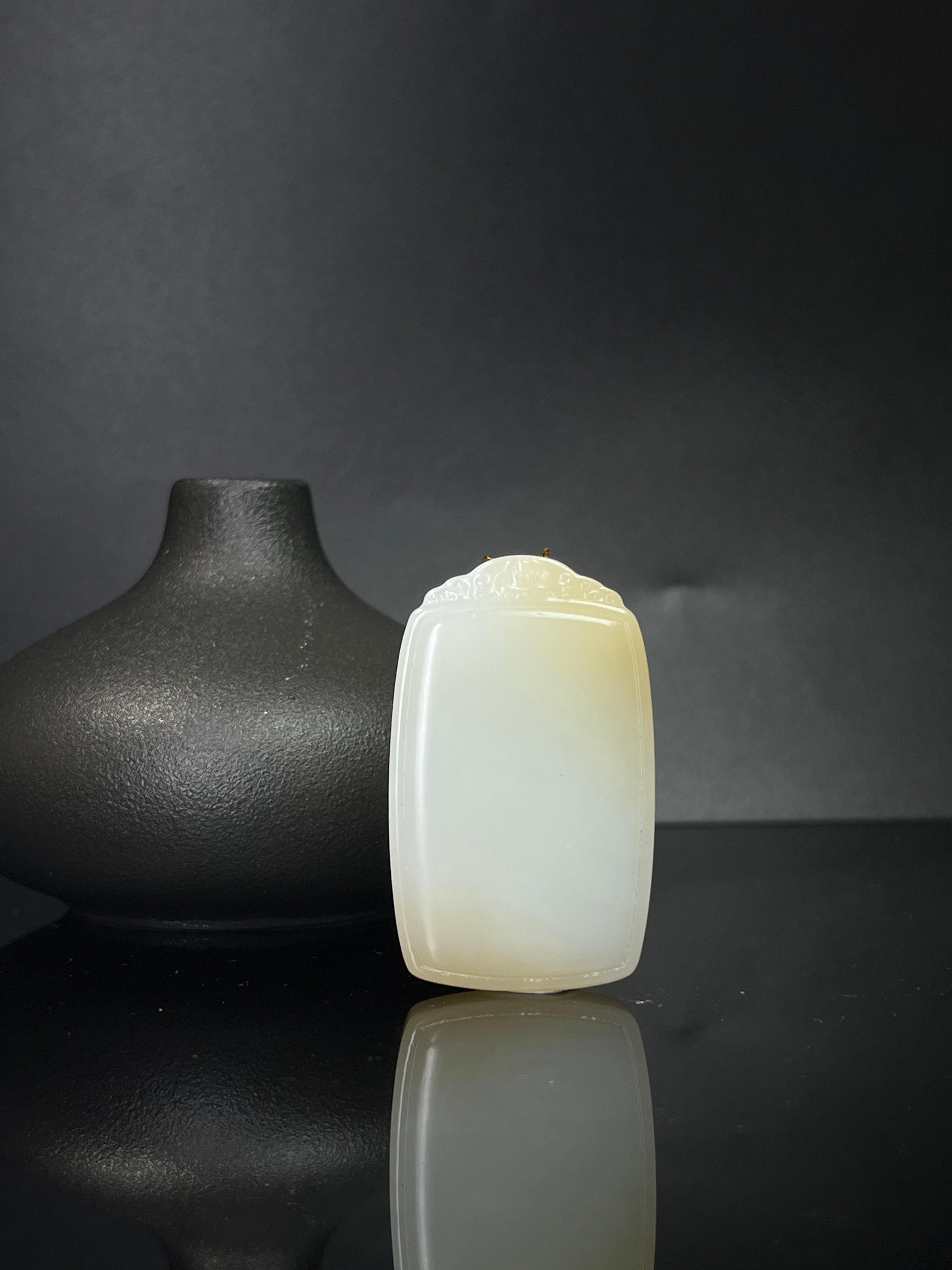 和田玉且末料无事牌（yc240928）