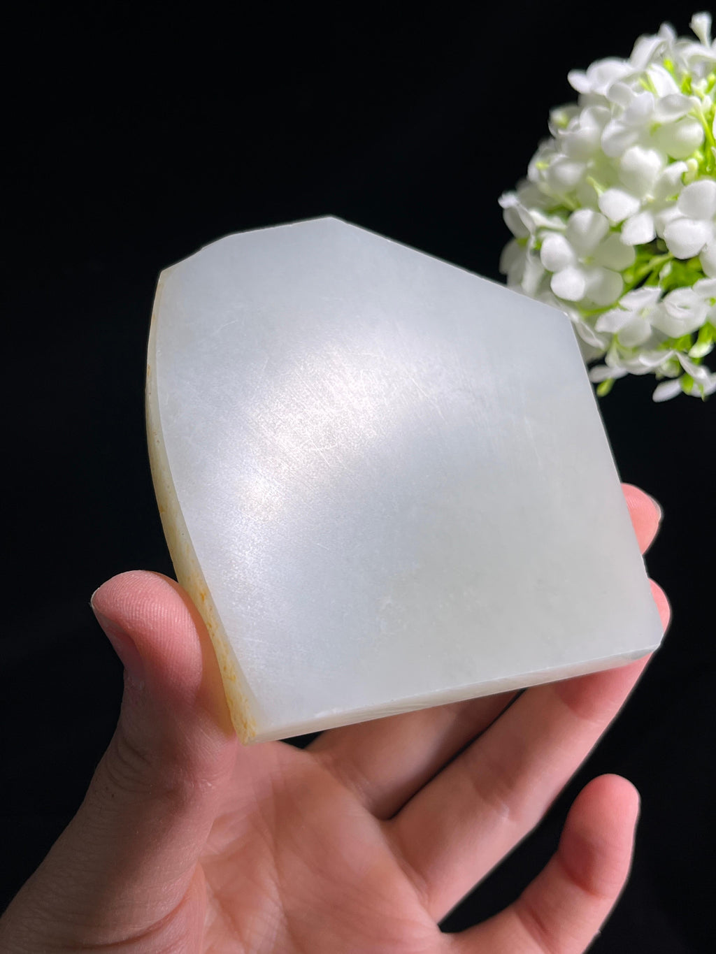 和田玉籽料洒金皮板料（可定制小手镯）（yc262043）