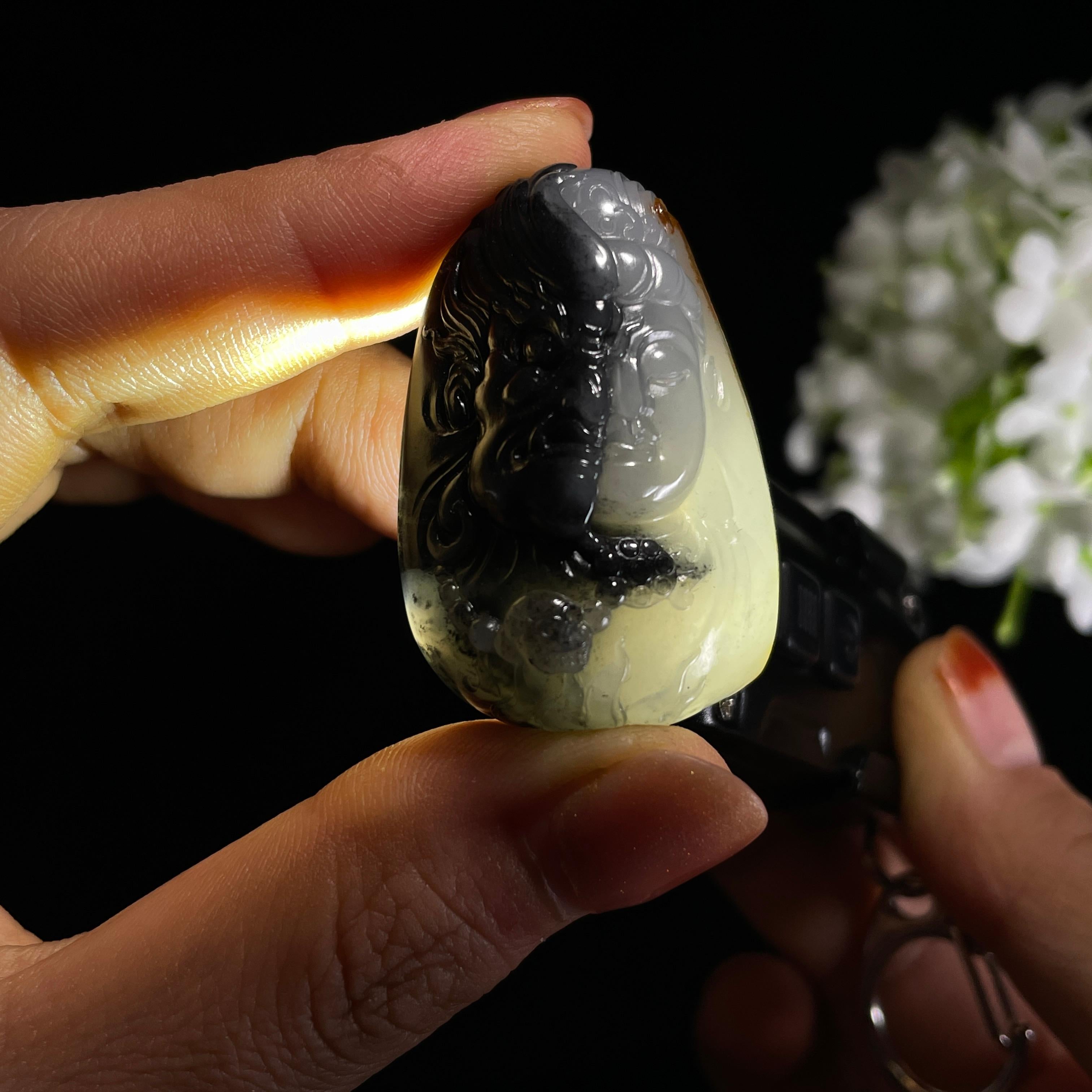 籽料雕件– 添福玉器