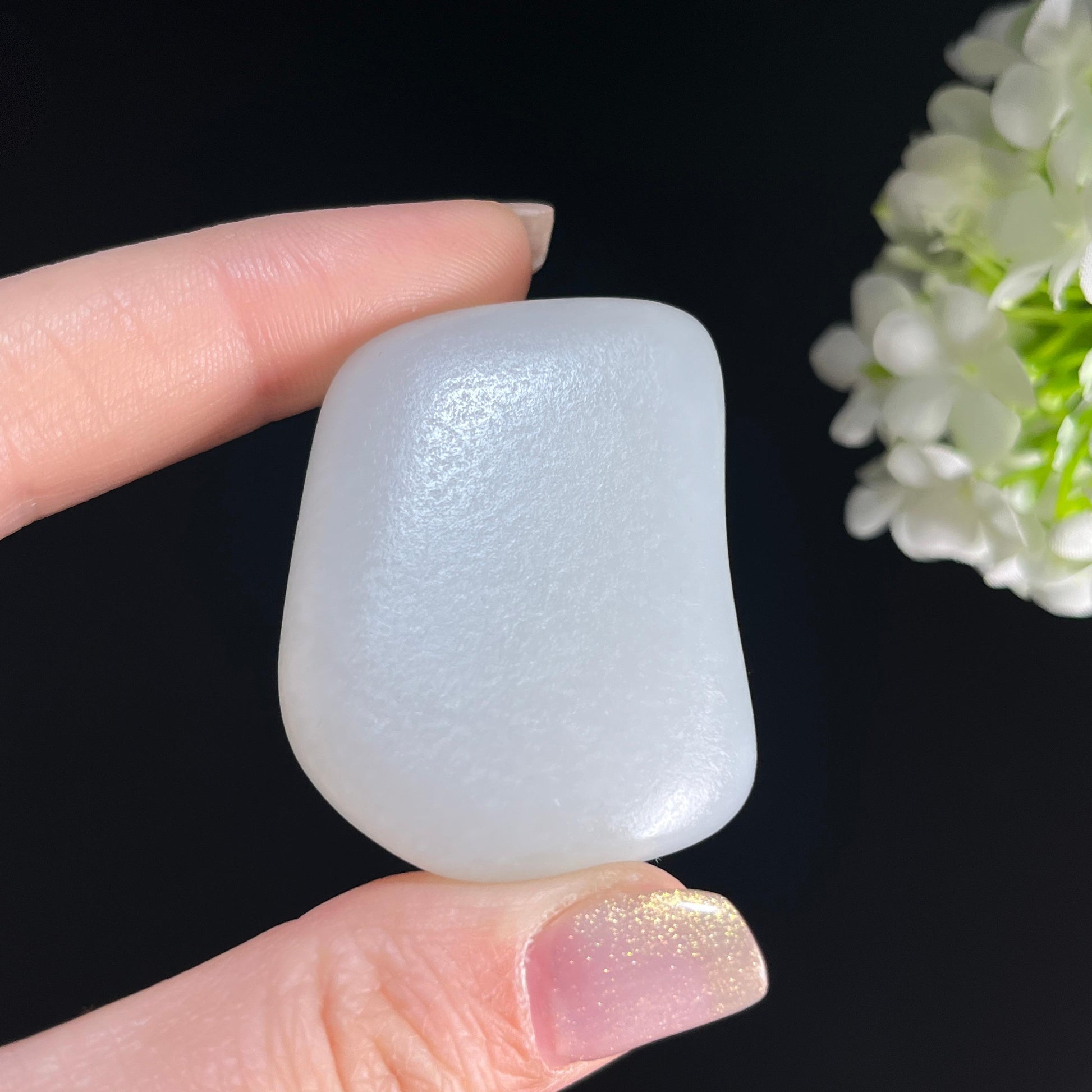 和田玉白玉 “云光寒璧” 光白籽料（yc361304）