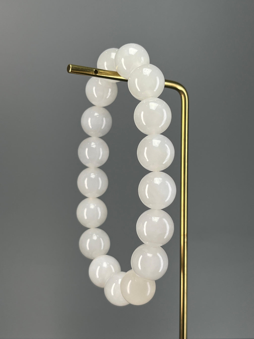 天然和田玉白玉手串2（秒）（yc234045）