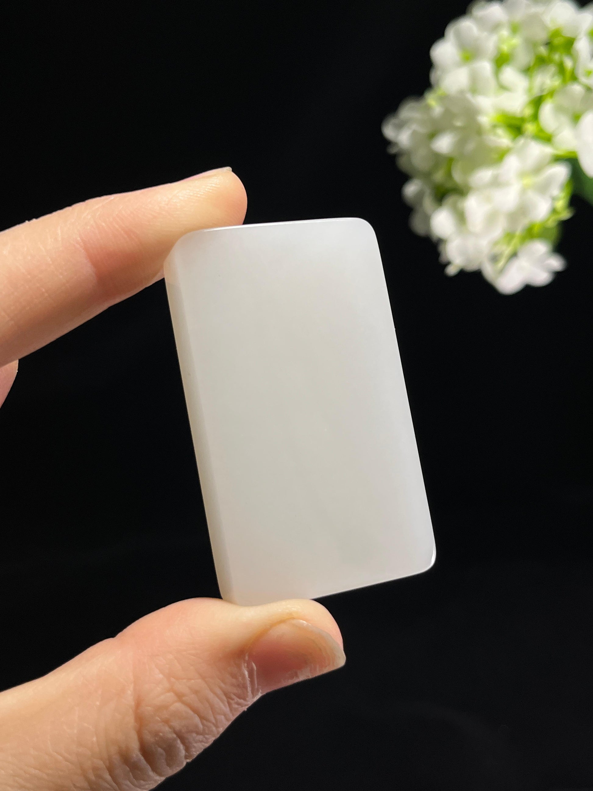 和田玉白玉无事牌（yc257298）