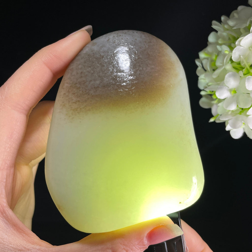 和田玉白玉“半壁烟峦”秋梨皮籽料（yc393999）