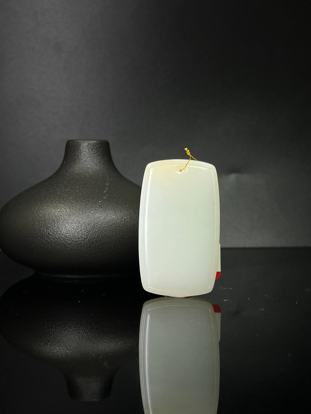 和田玉且末料无事牌（yc240931）