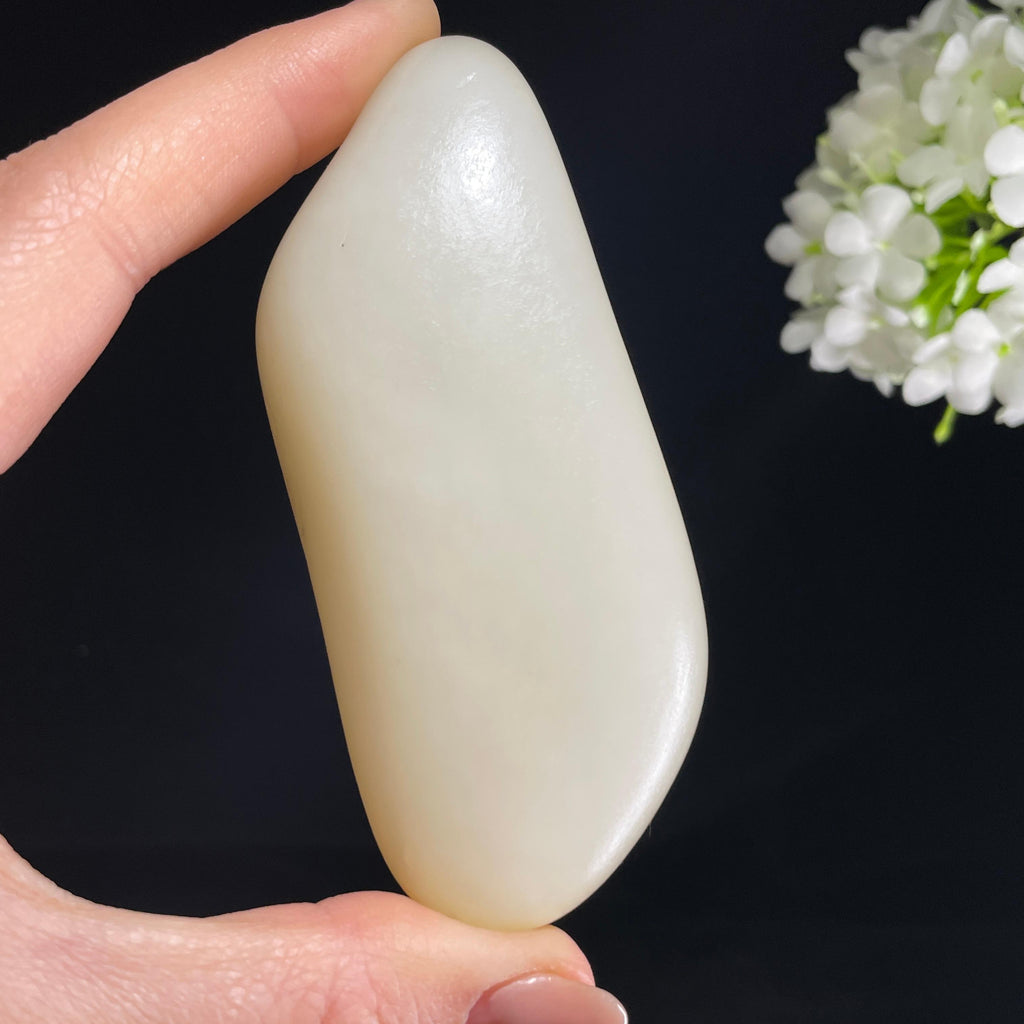 和田玉白玉“晴雪横川”光白籽料（yc374952）