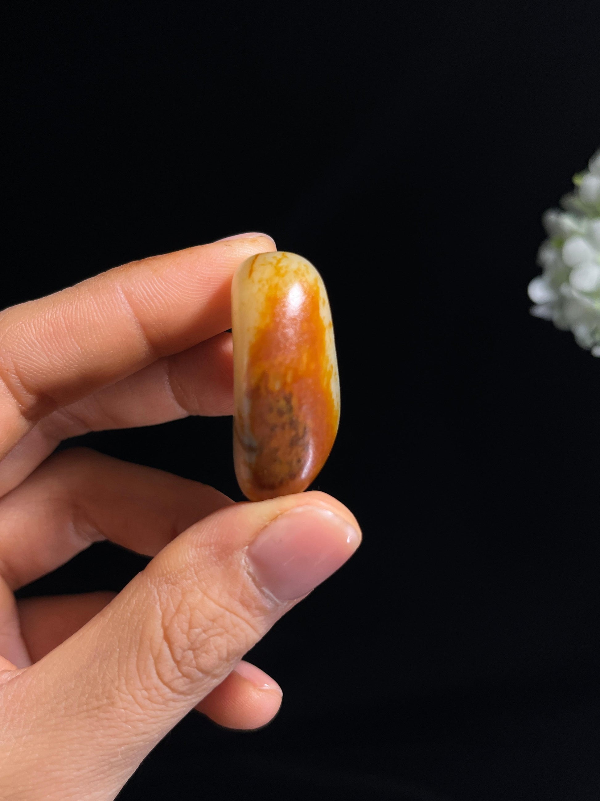 新疆天然和田玉白玉籽料原石挂件（yc263753）