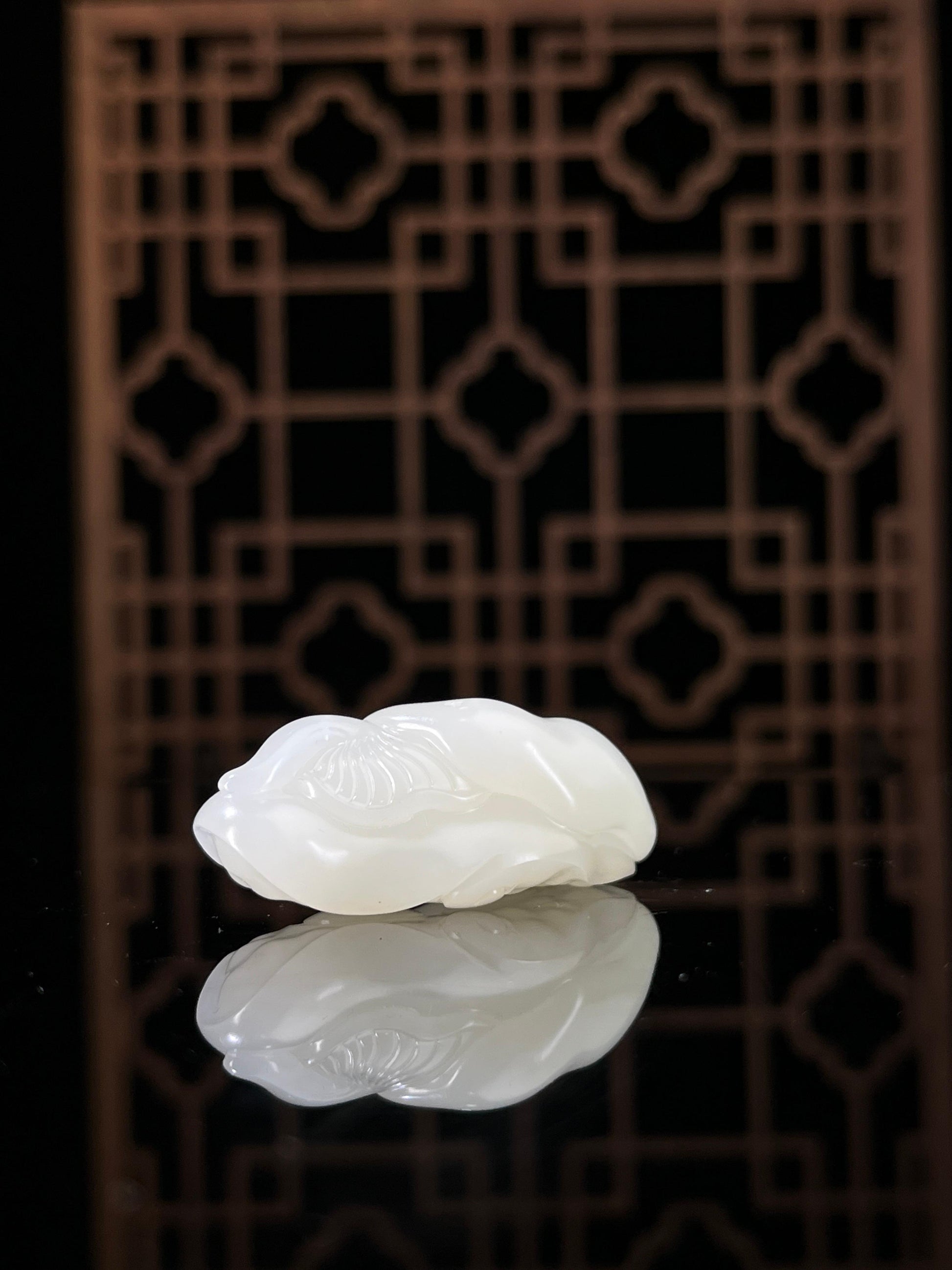 新疆和田玉天然羊脂白玉挂件（yc232385）