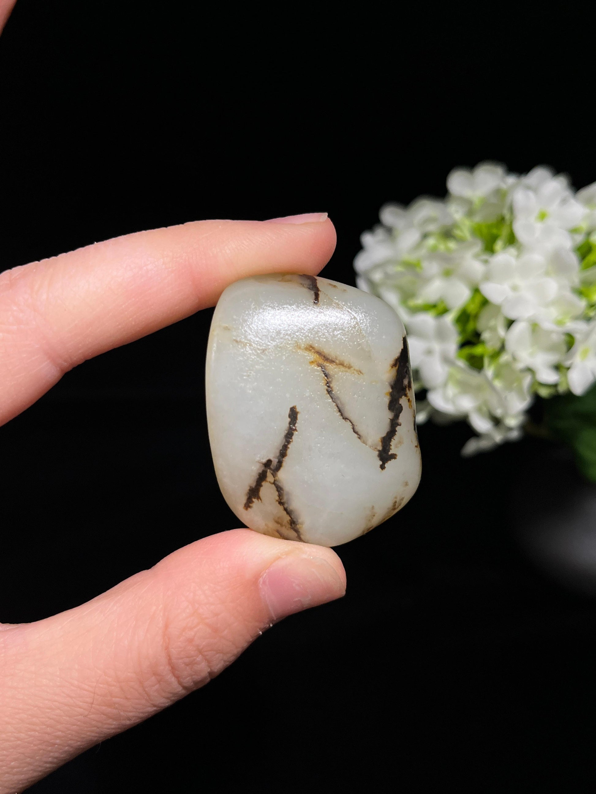 和田玉多皮色（洒金皮、黑皮）籽料原石（yc249925）