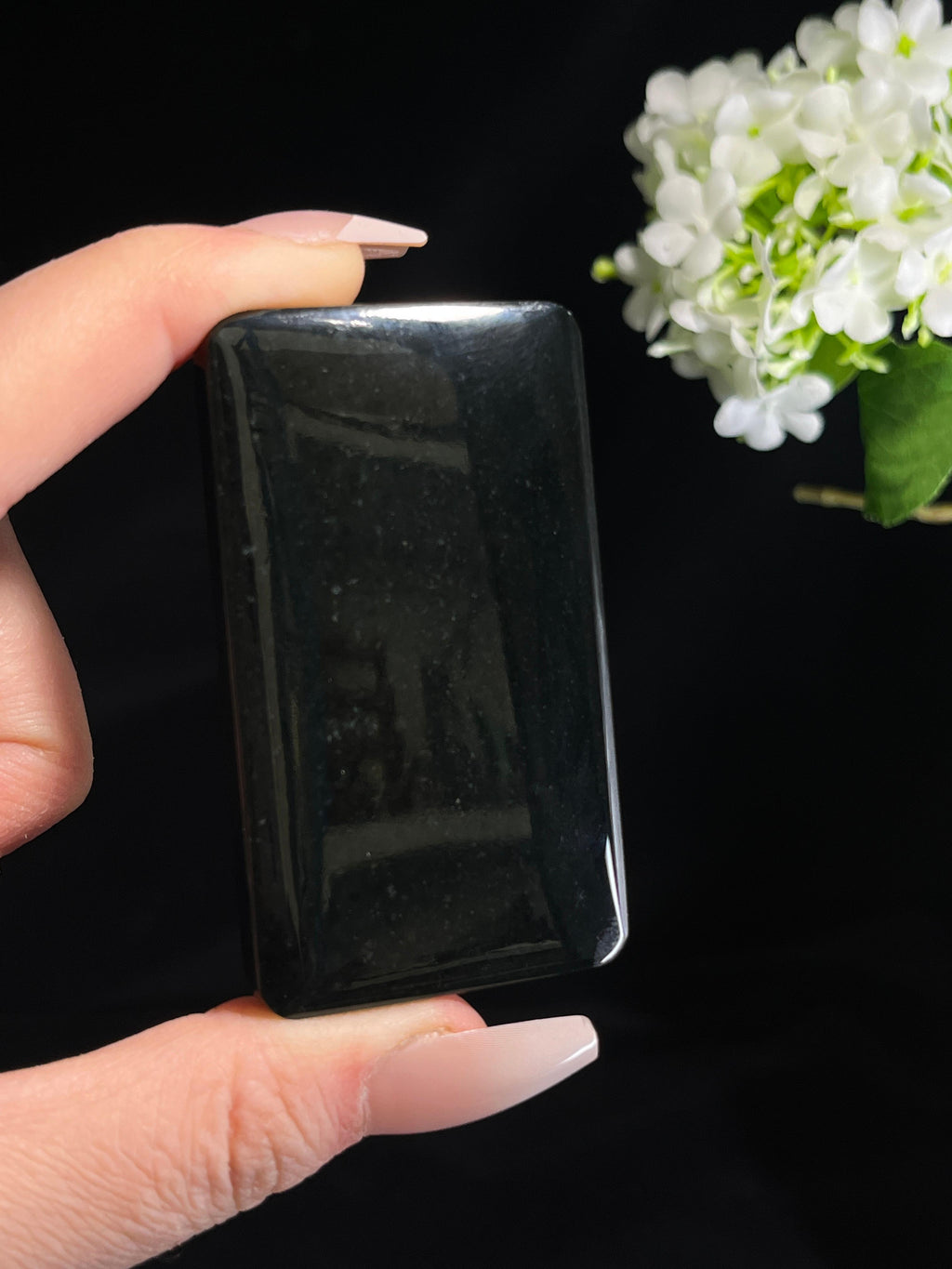 新疆天然和田玉塔青料平安无事牌2（yc260274）