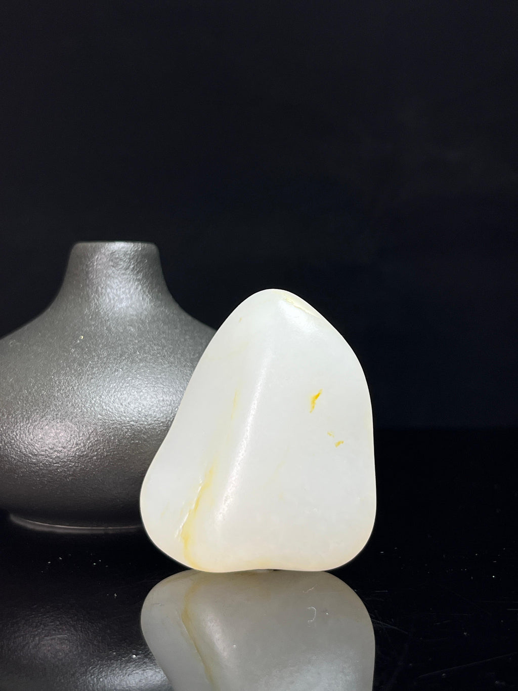 新疆和田玉籽料原石羊脂白玉挂件洒金皮2（yc235076）