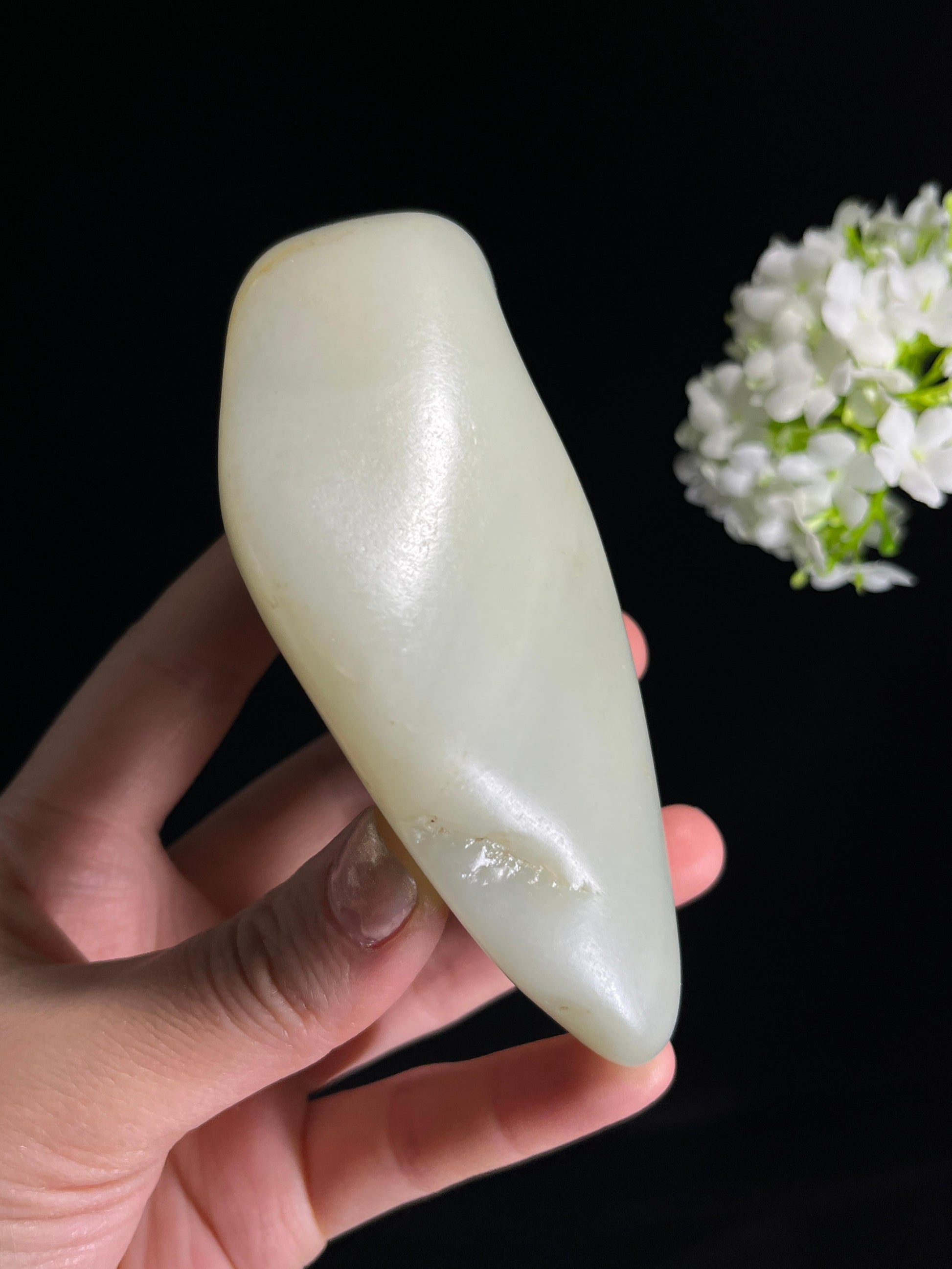 和田玉白玉籽料原石（yc274514）