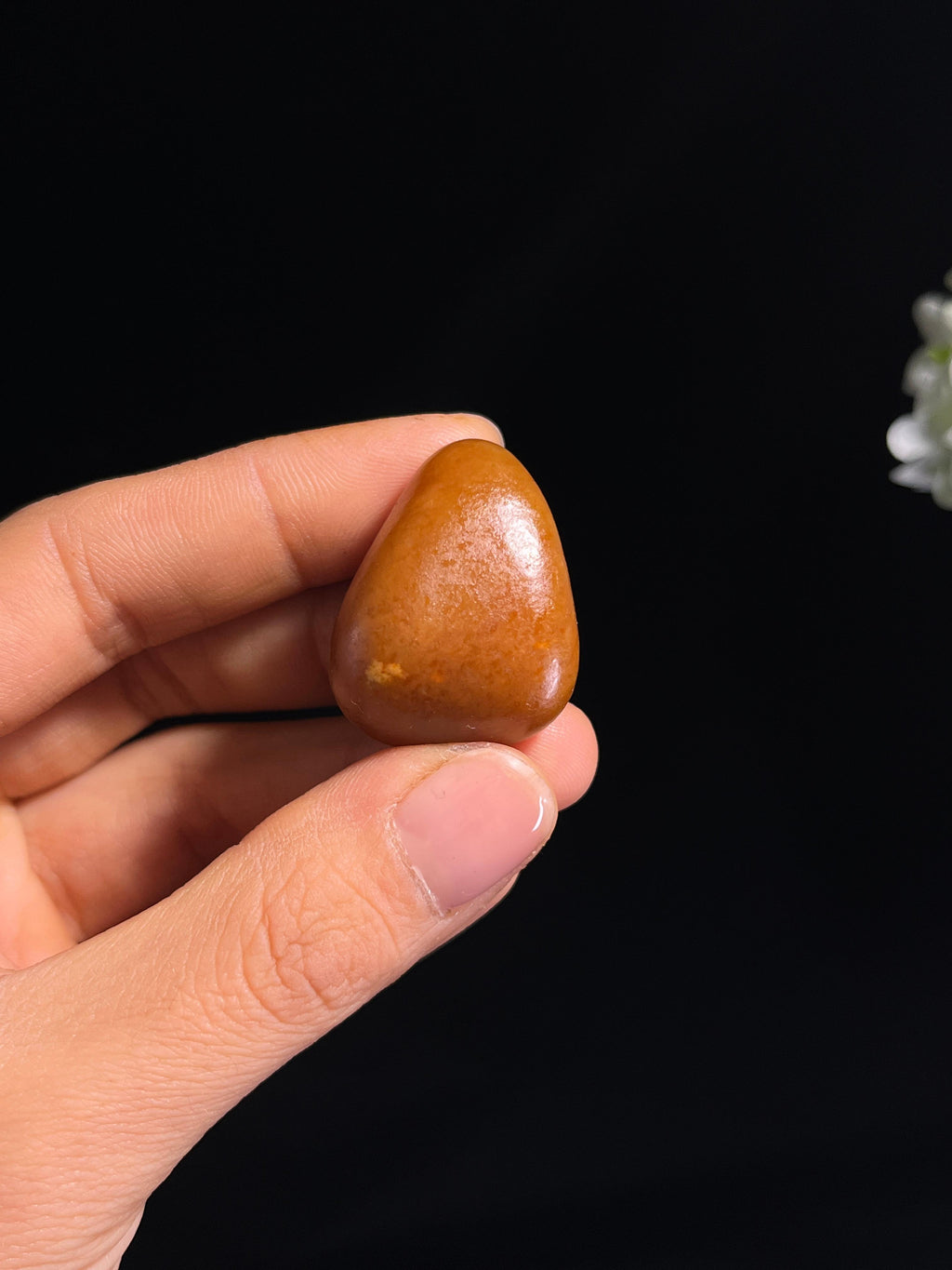 新疆天然和田玉黄沁籽料原石挂件（yc263891）