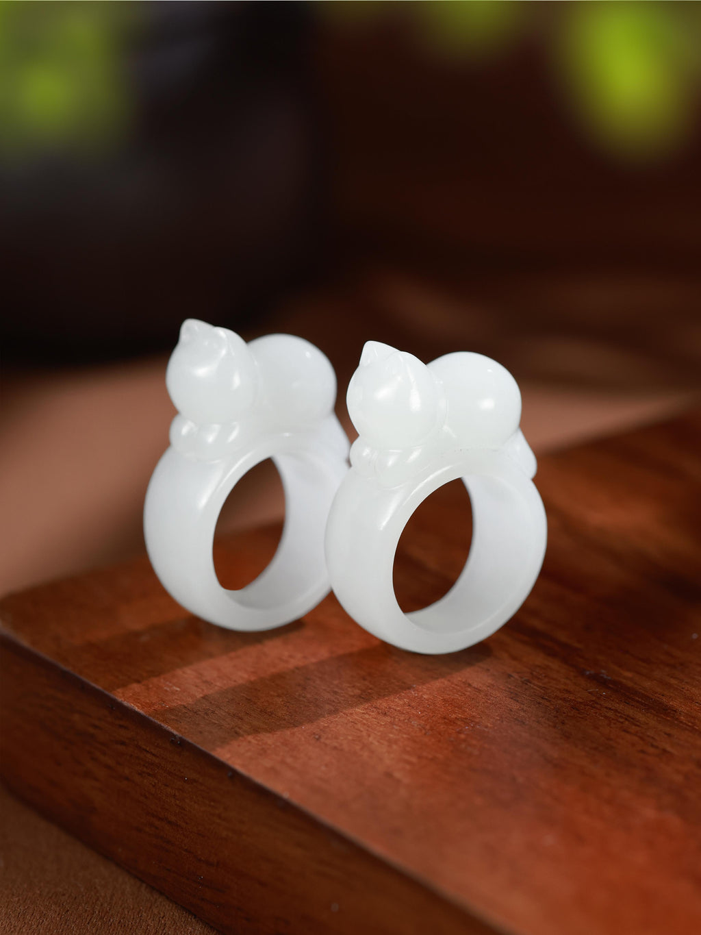 白玉戒圈（yc234032）