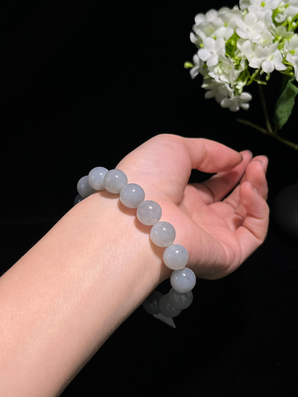 和田玉青花手串（卡11）（yc246356）