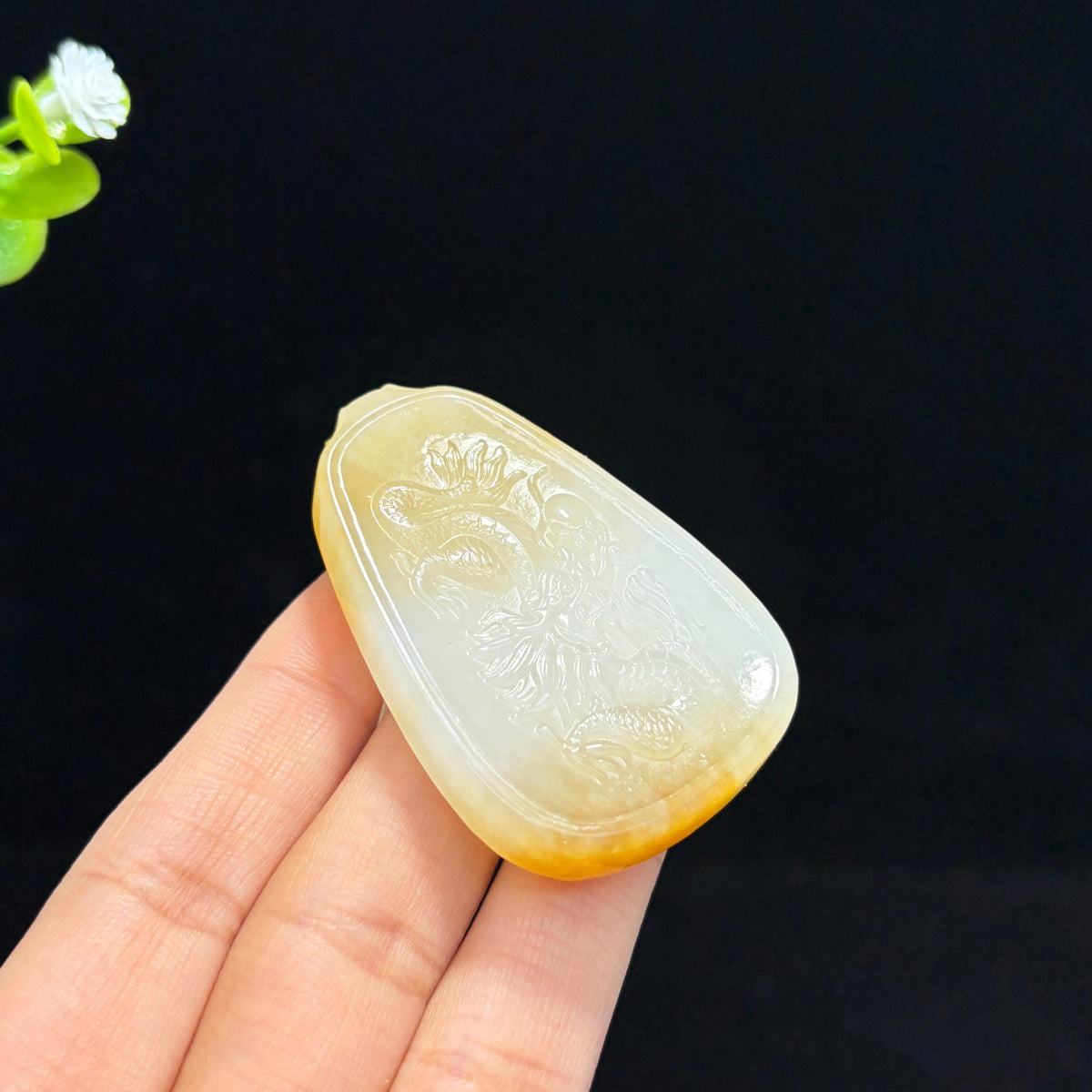 和田山料糖白玉祥龙牌（yc772455）