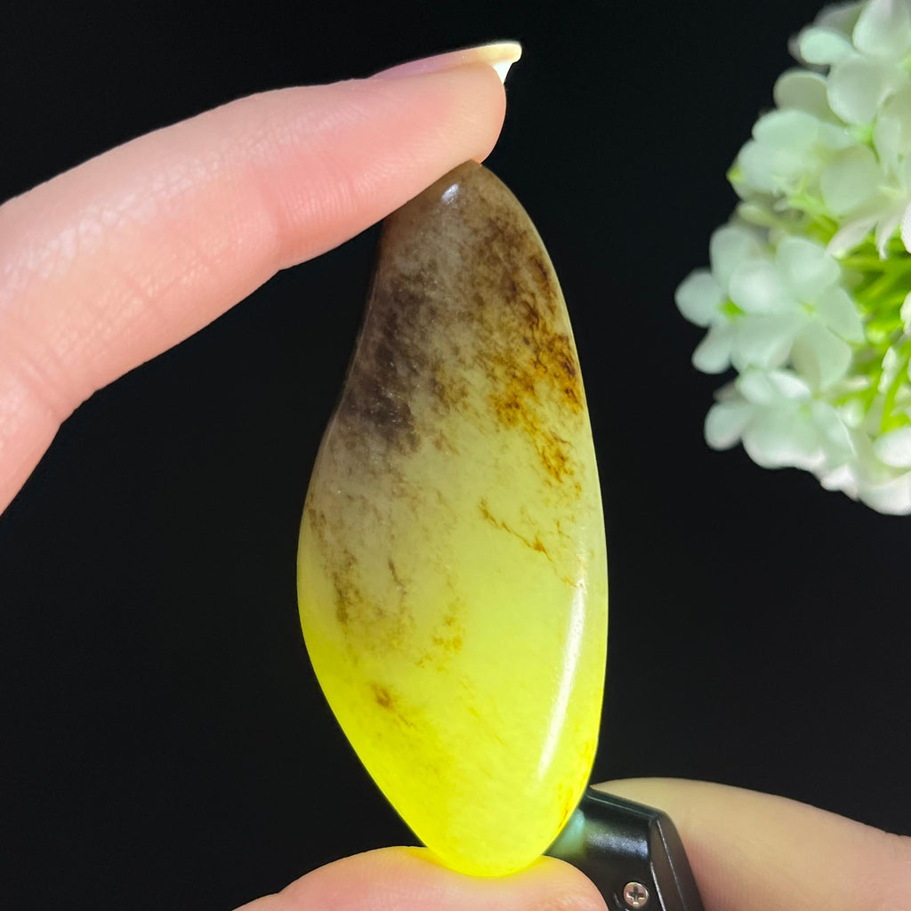 和田玉青白玉“秋霭横青”秋梨皮籽料（yc361307）