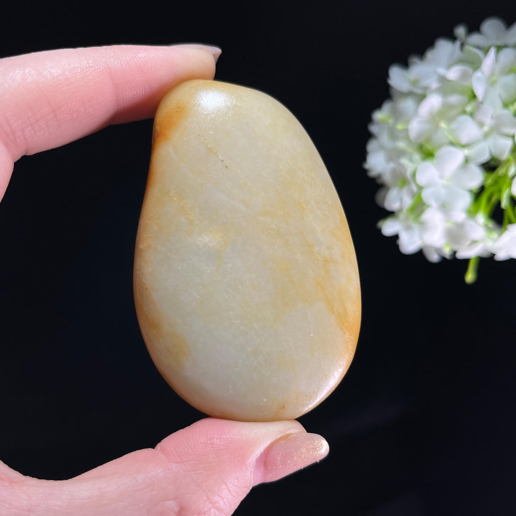 和田玉白玉“金山浮玉”聚红皮洒金皮籽料（yc350859）
