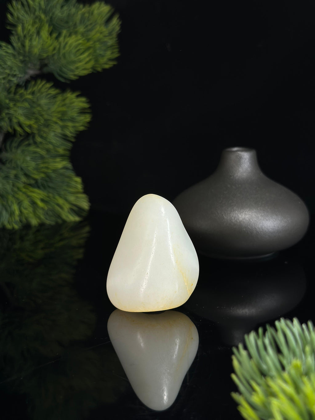 新疆和田玉白玉洒金皮珍品挂件手把件两用籽（yc470850）