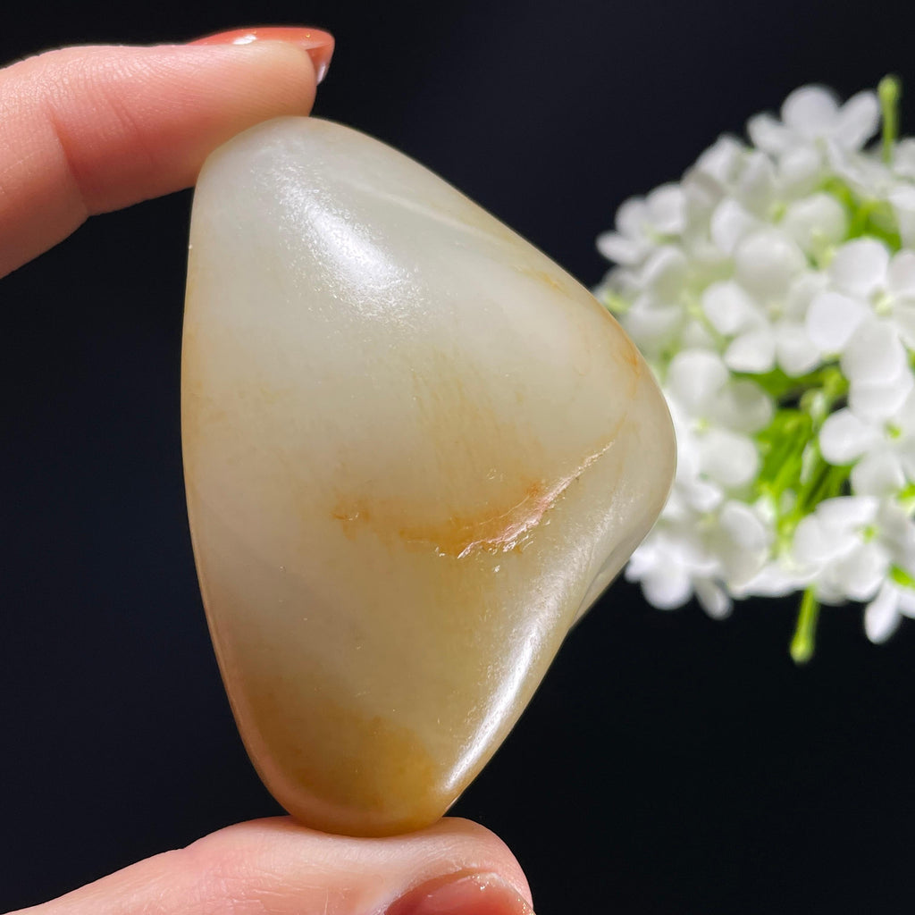 和田玉青白玉“金云化玉”洒金皮籽料（yc318029）