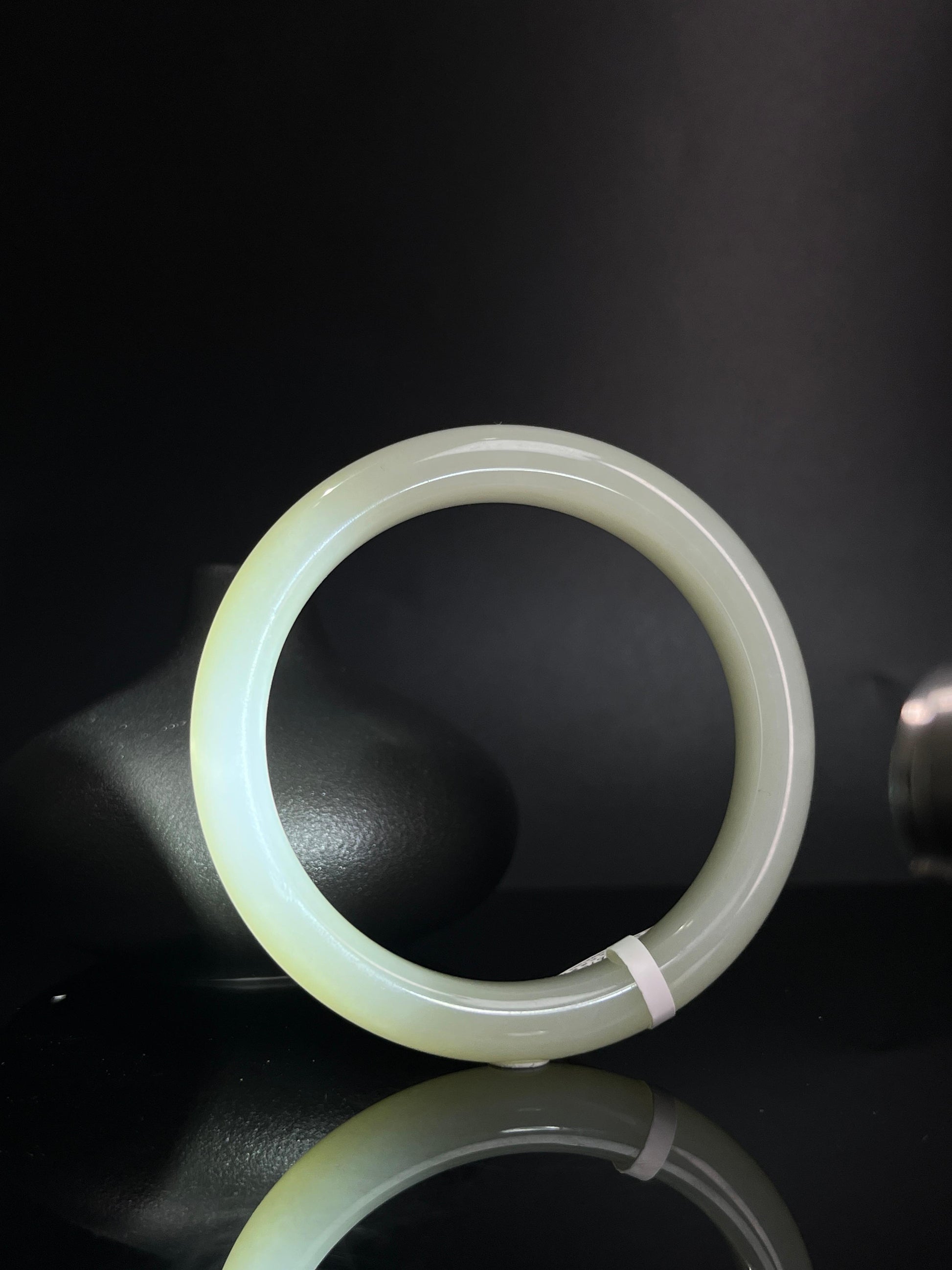 和田玉高青白手串（卡56）（yc242067）