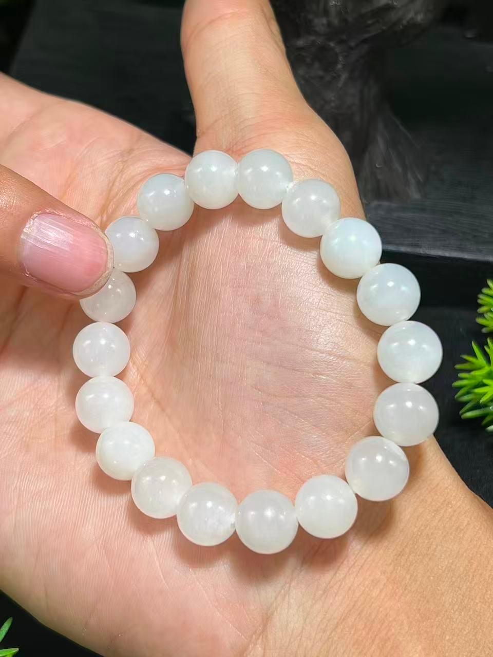 和田玉白玉手串（yc714353）