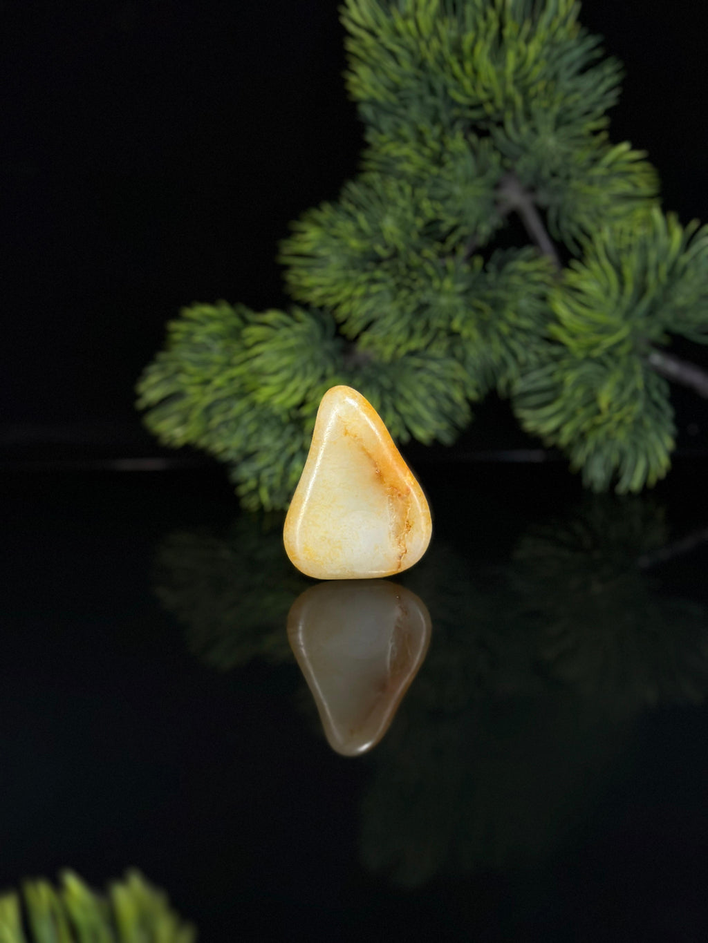 新疆和田玉白玉通体洒金皮珍品挂件籽（yc505000）