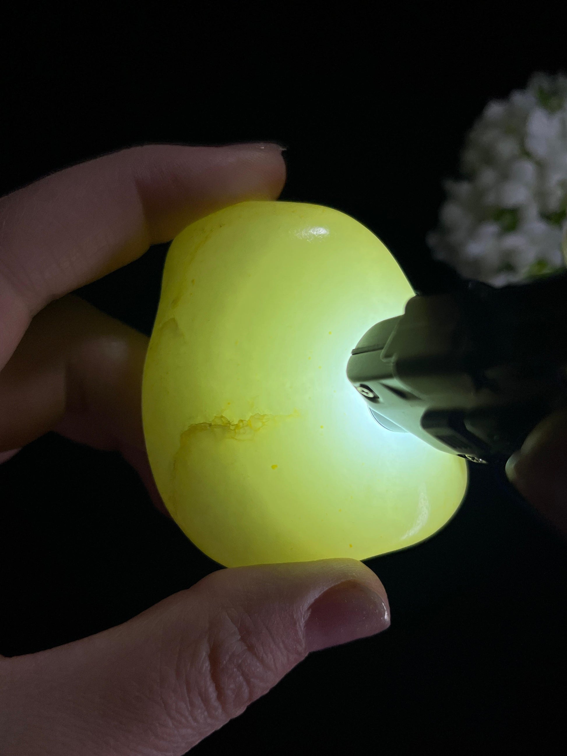 和田玉白玉籽料原石手把件（yc265599）