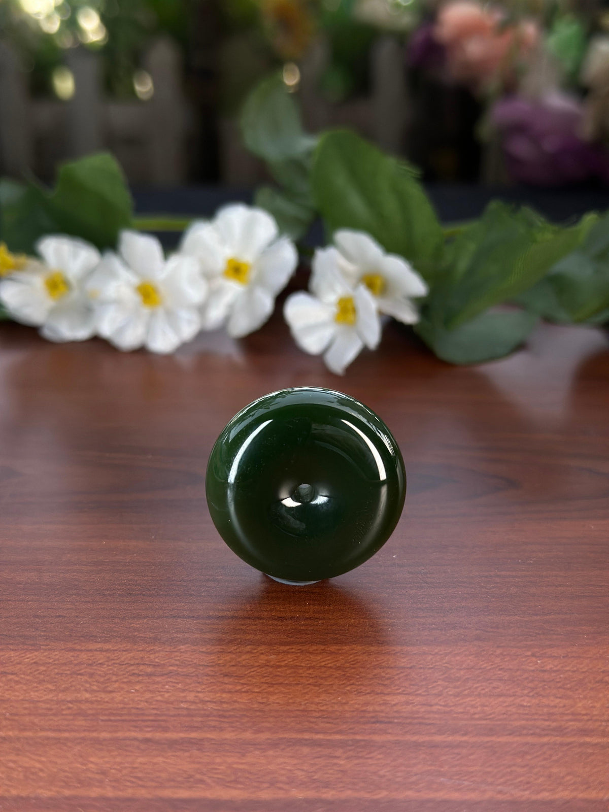 和田玉精品碧玉平安扣（yc710781）