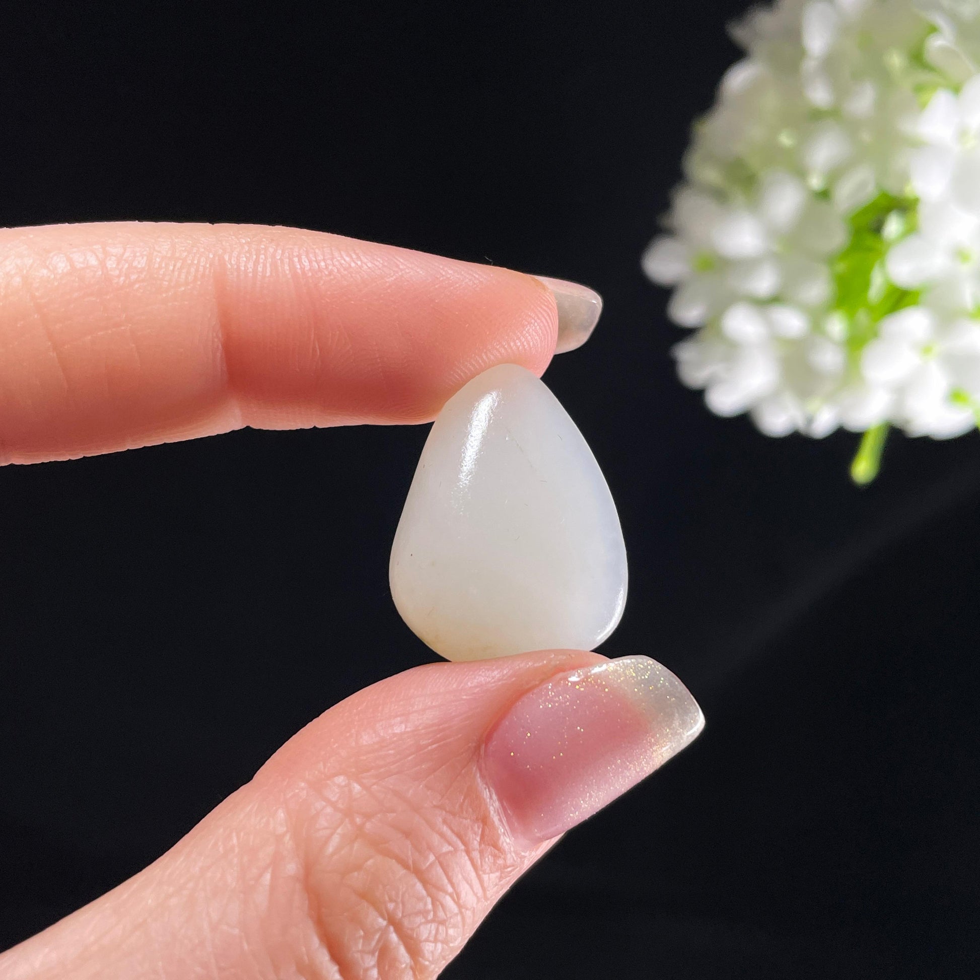 和田玉白玉“一晖秋韵”秋梨皮籽料（yc394221）