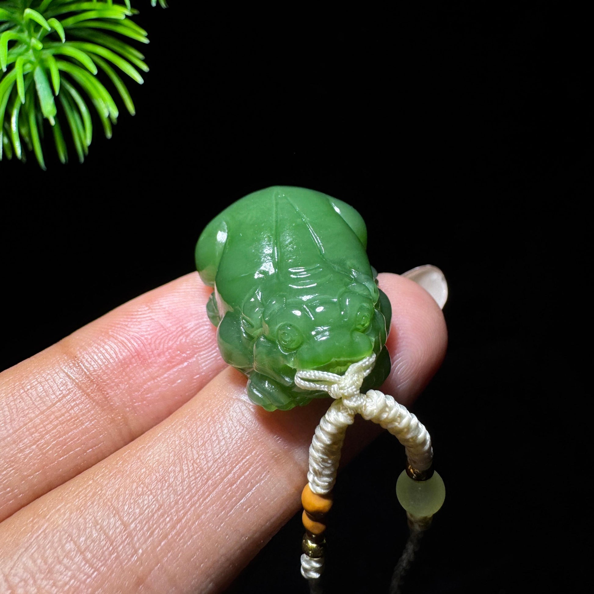 和田玉山料碧玉貔貅（yc697449）