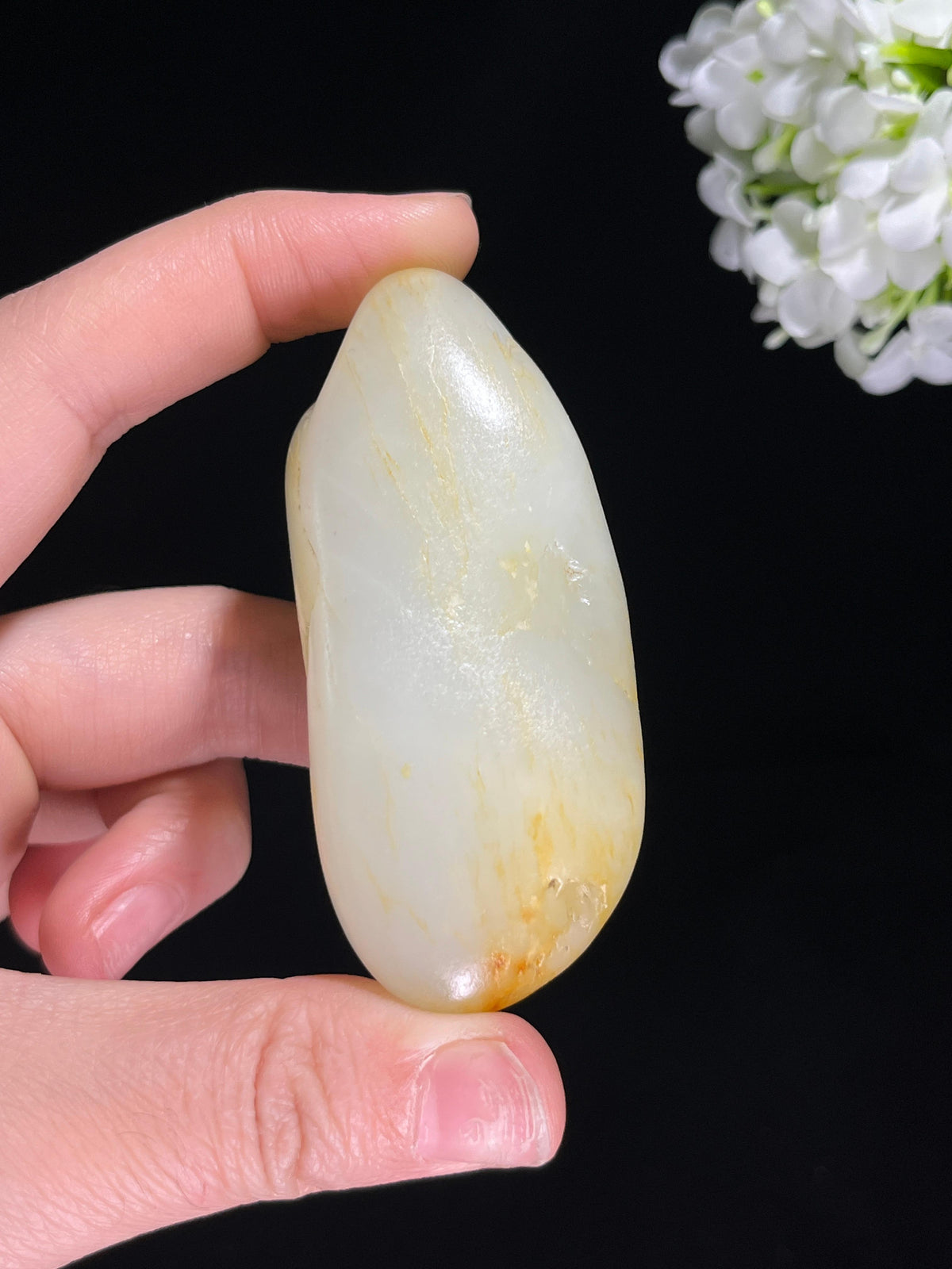 和田玉洒金皮籽料原石（yc258658）