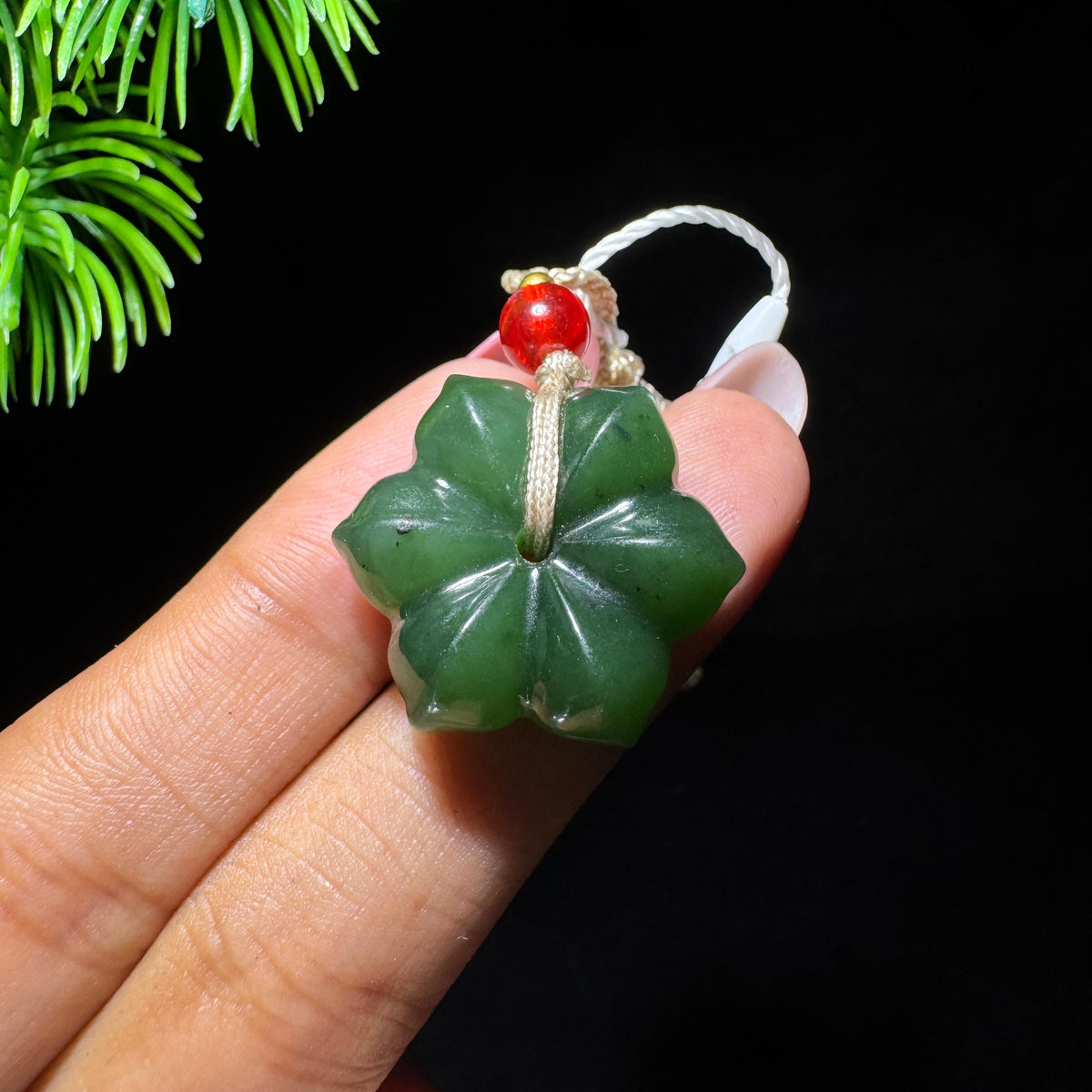 和田玉山料碧玉莲花（yc729620）