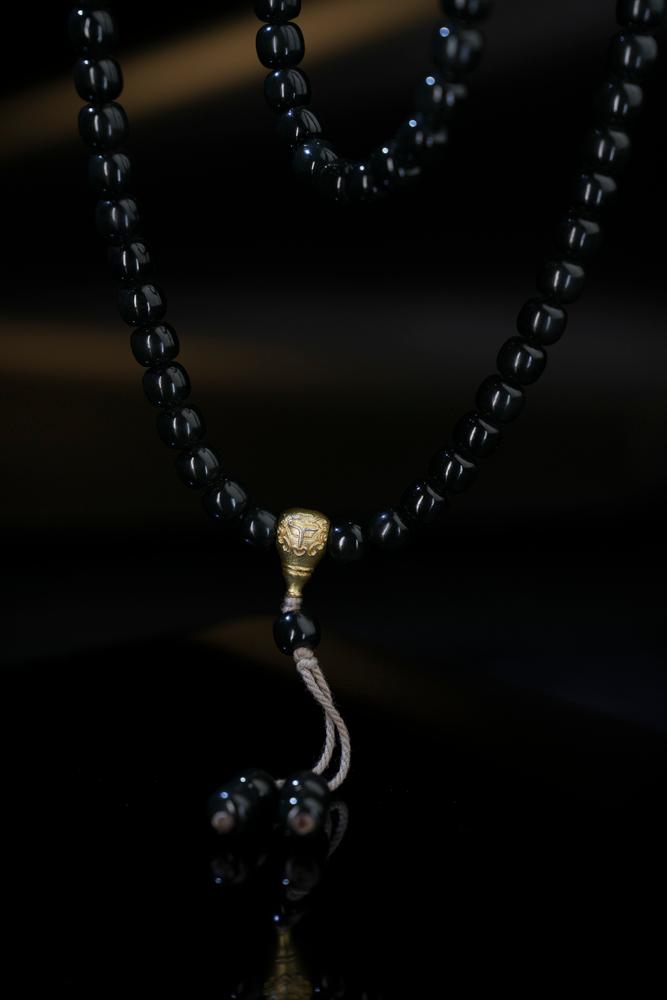 和田玉塔青项链（yc248352）