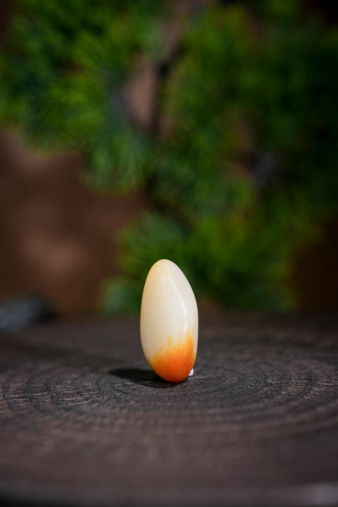 和田玉洒金皮籽料原石（yc194143）