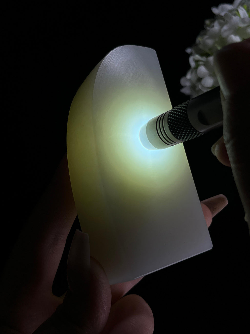 新疆天然和田玉白玉籽料原石毛料私人订制挂件无事牌板料（yc262210）